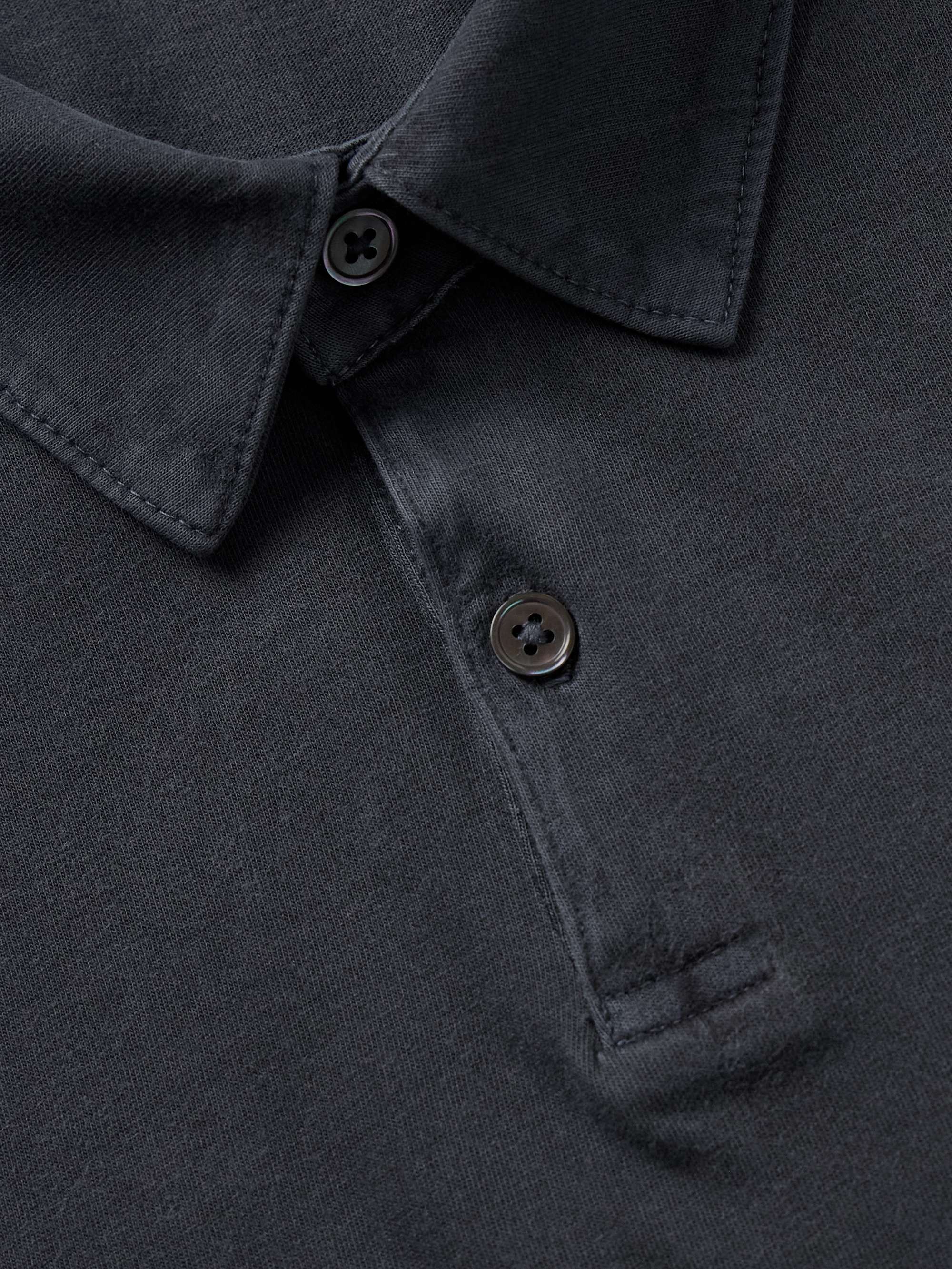 Cotton-Jersey Polo Shirt view