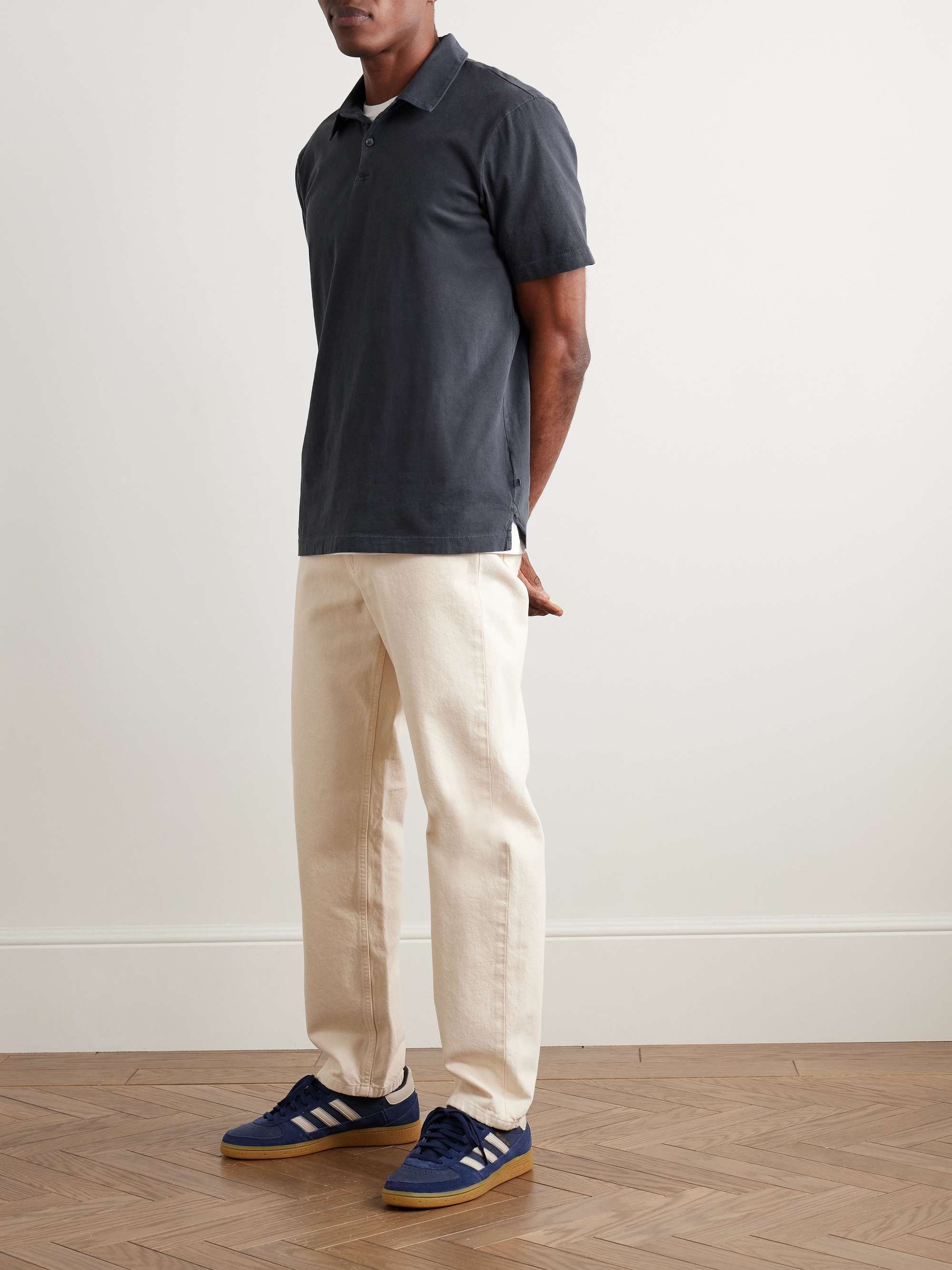 Cotton-Jersey Polo Shirt view
