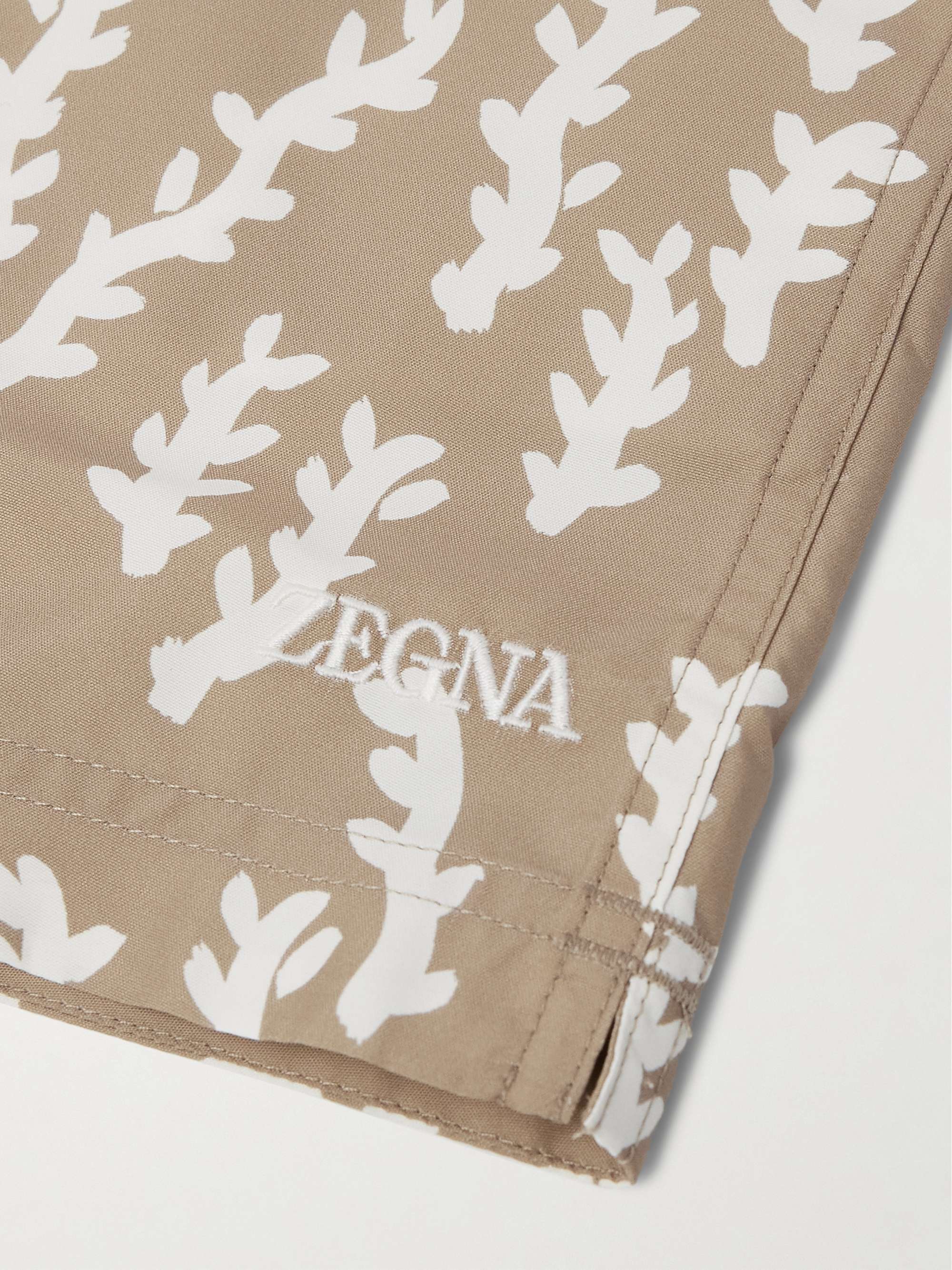 Rametto dell'Oasi Straight-Leg Mid-Length Printed Swim Shorts view