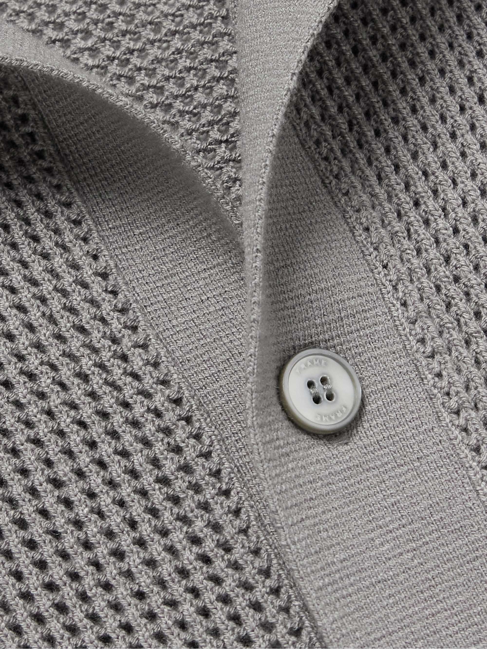 Open-Knit Cotton Cardigan view
