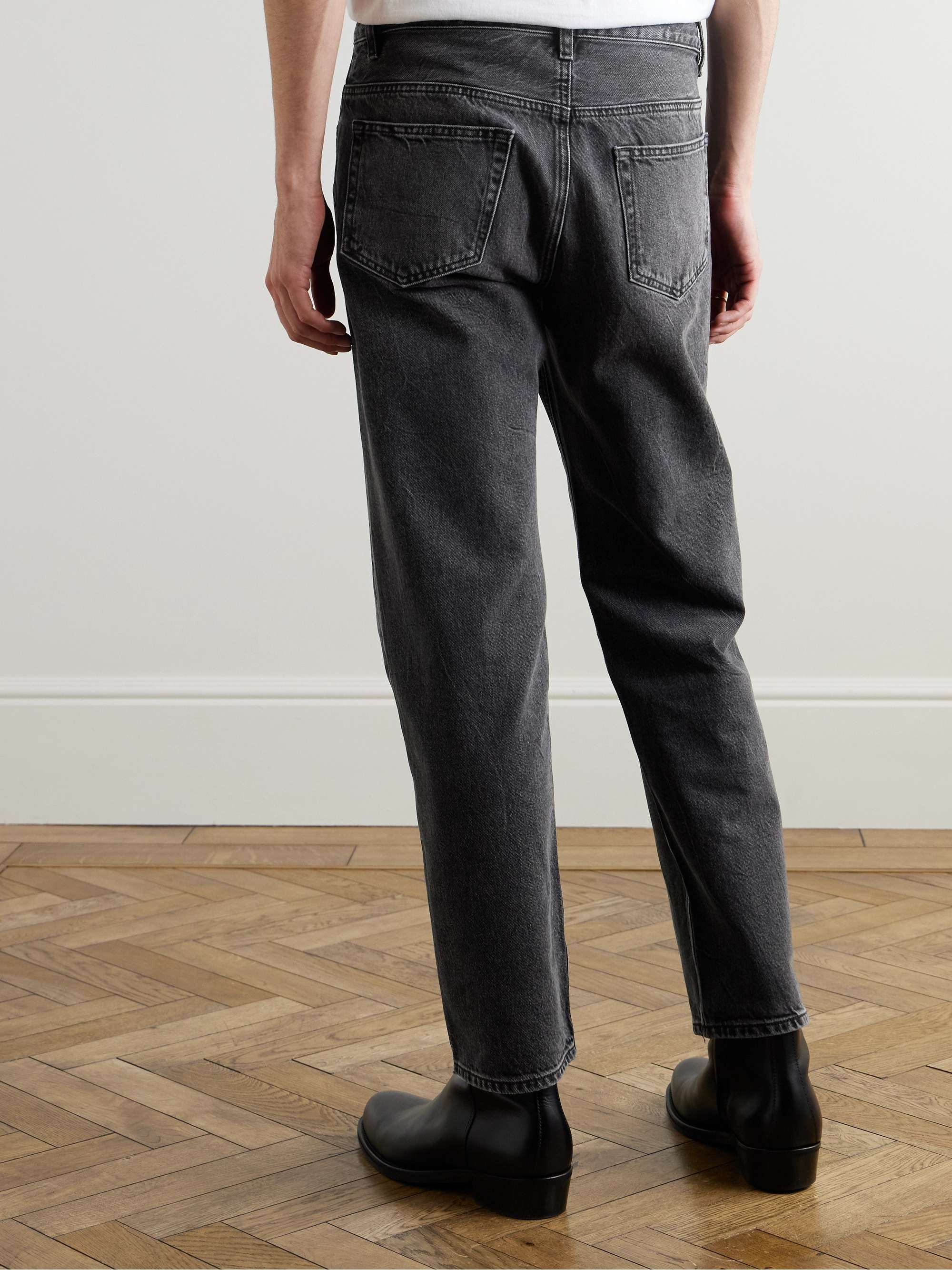 The Straight Slim-Fit Straight-Leg Jeans view