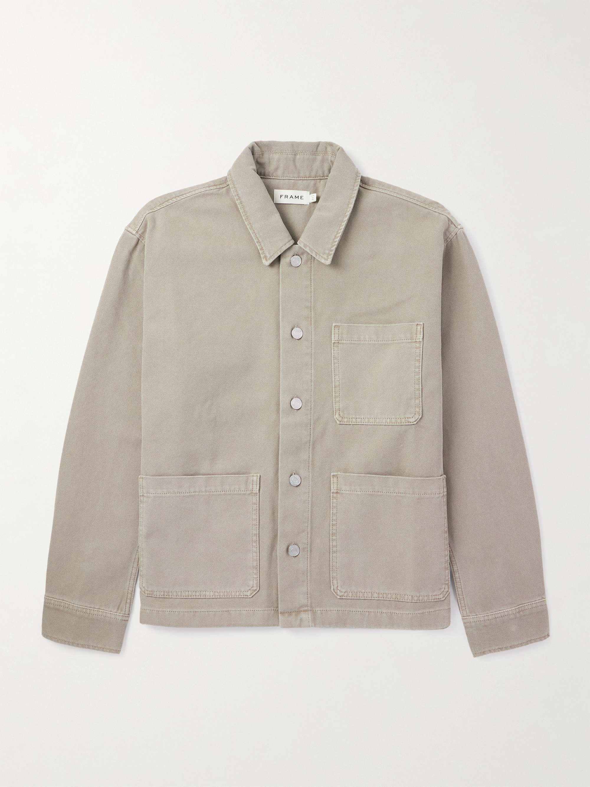 Cotton-Canvas Chore Jacket view