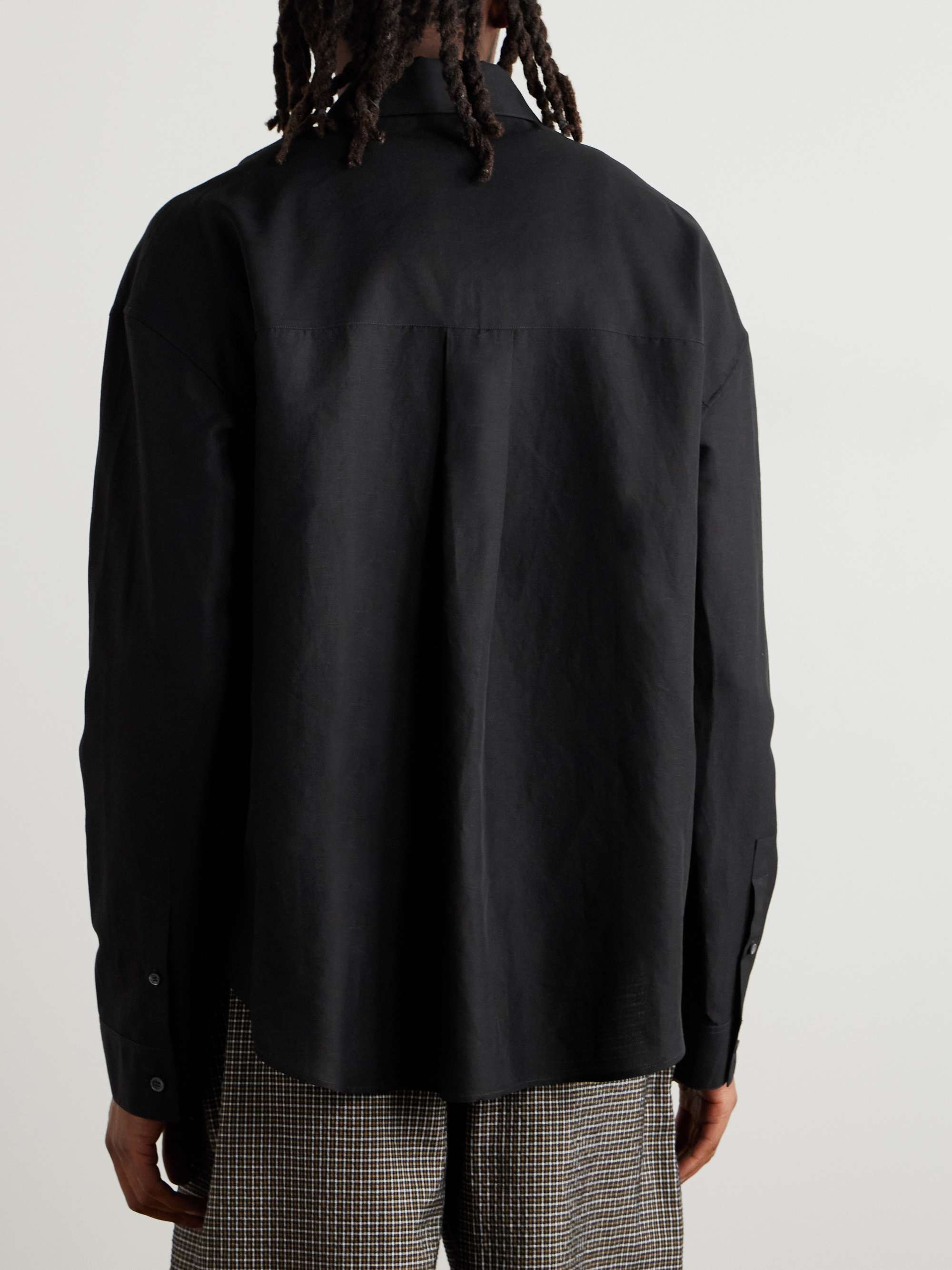 + Paula's Ibiza Logo-Embroidered Woven Shirt view