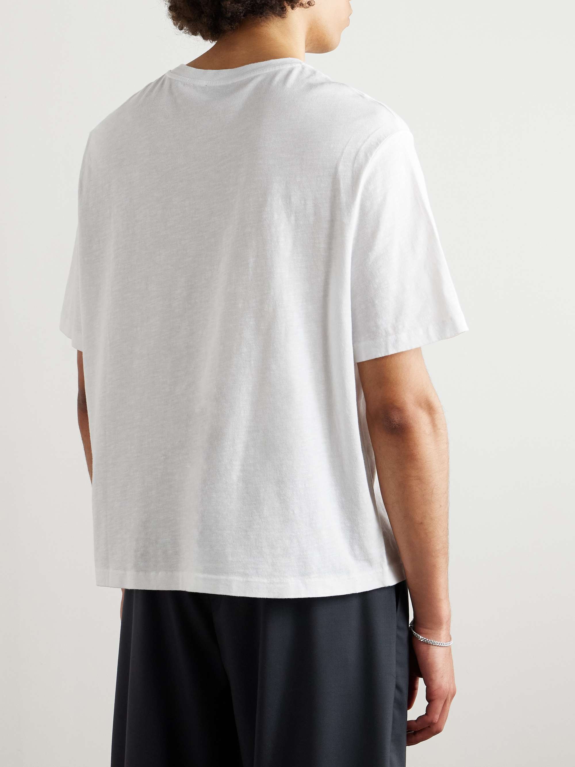 Jack Printed Organic Cotton-Jersey T-Shirt view