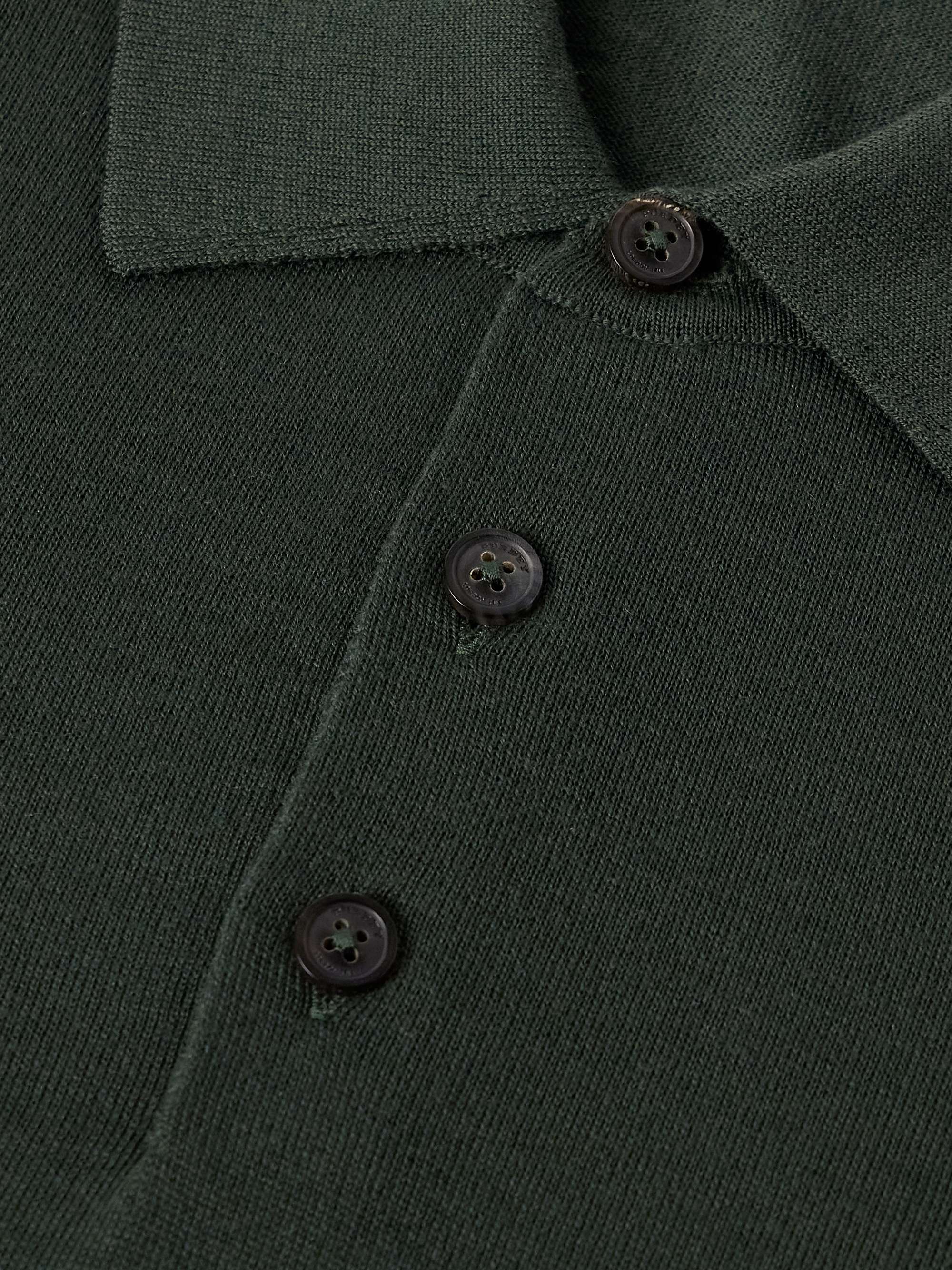 Tantallon Slim-Fit Merino Wool Polo Shirt view