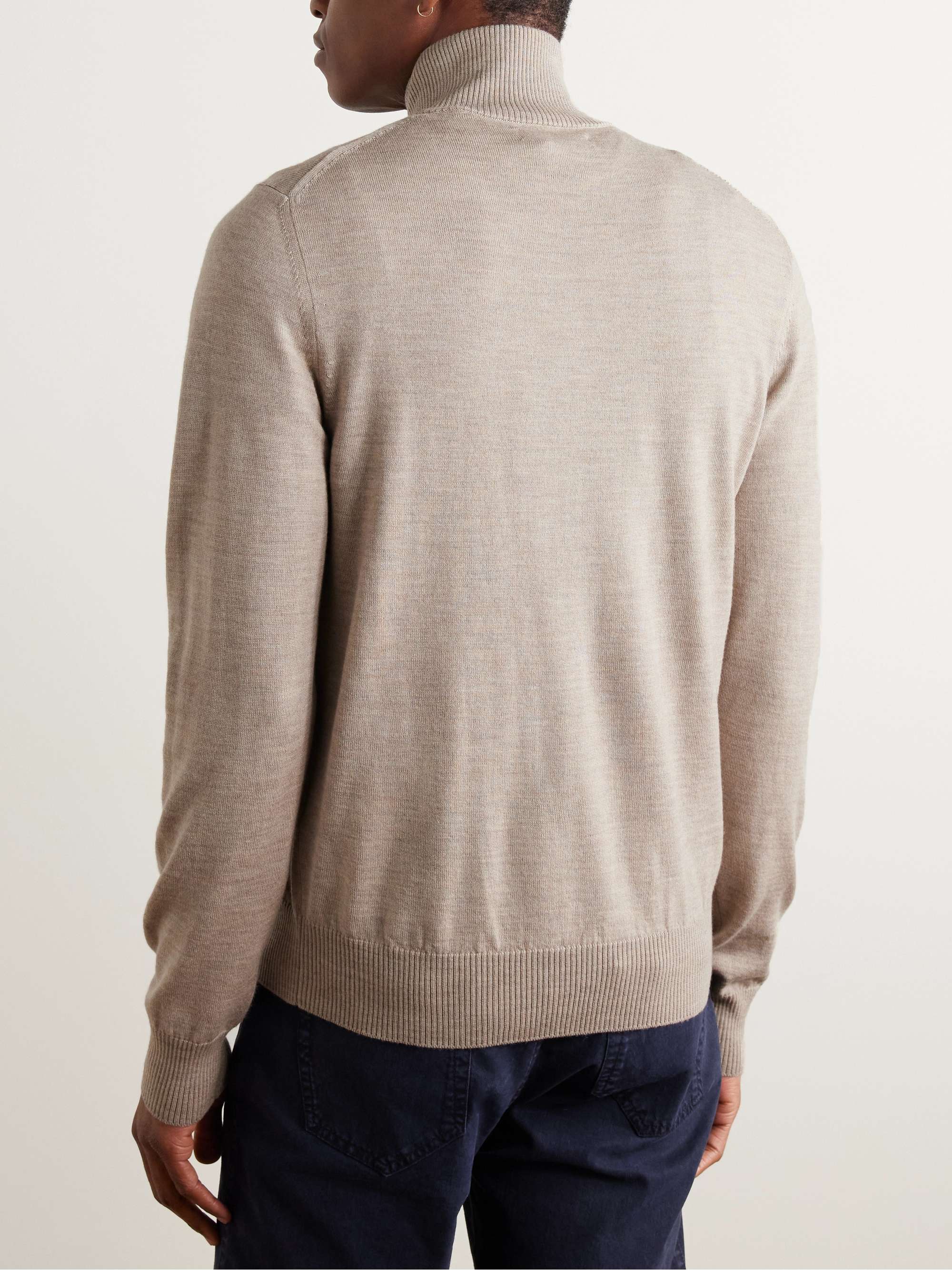 Linton Wool Half-Zip Sweater view