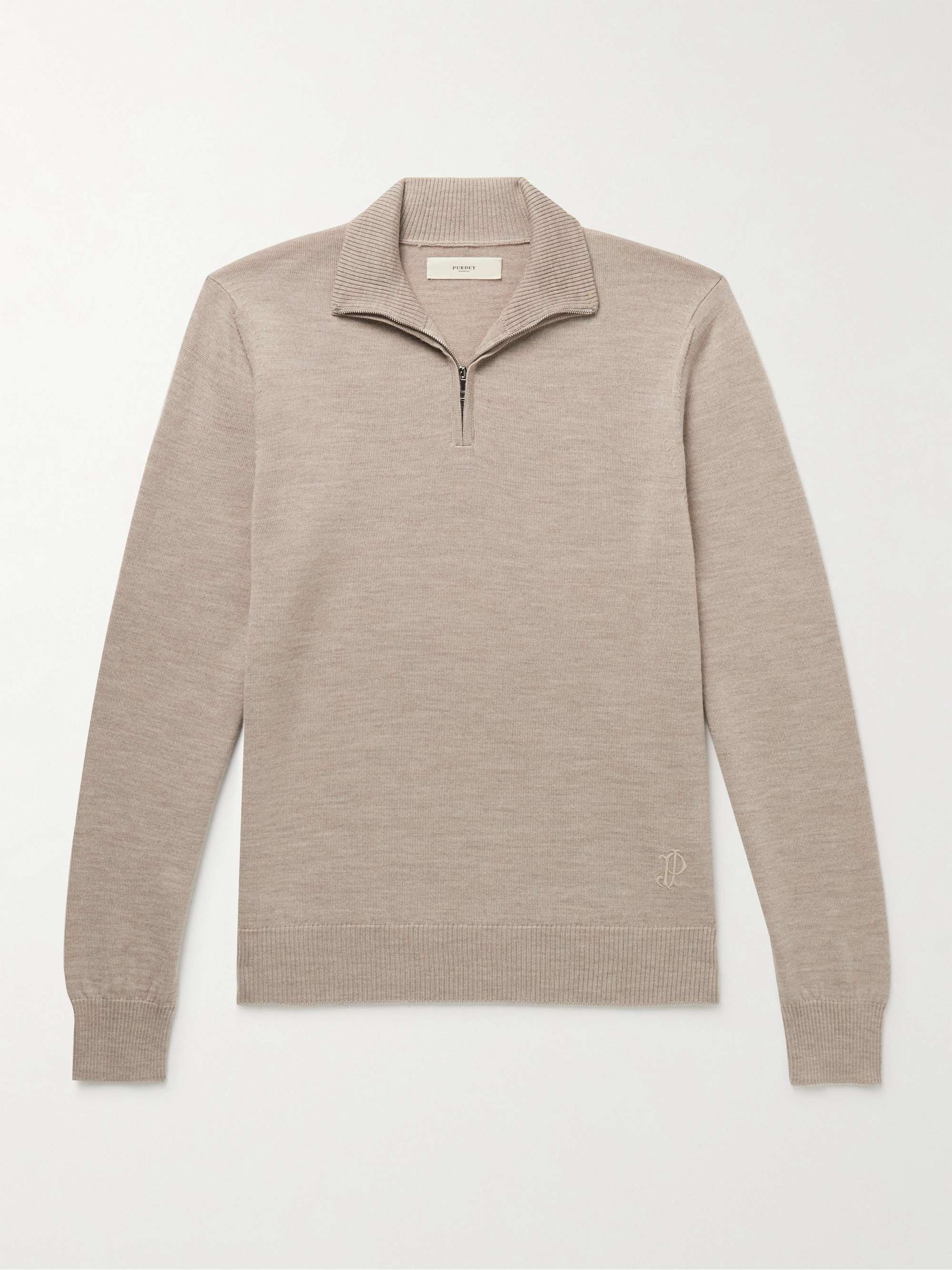 Linton Wool Half-Zip Sweater view
