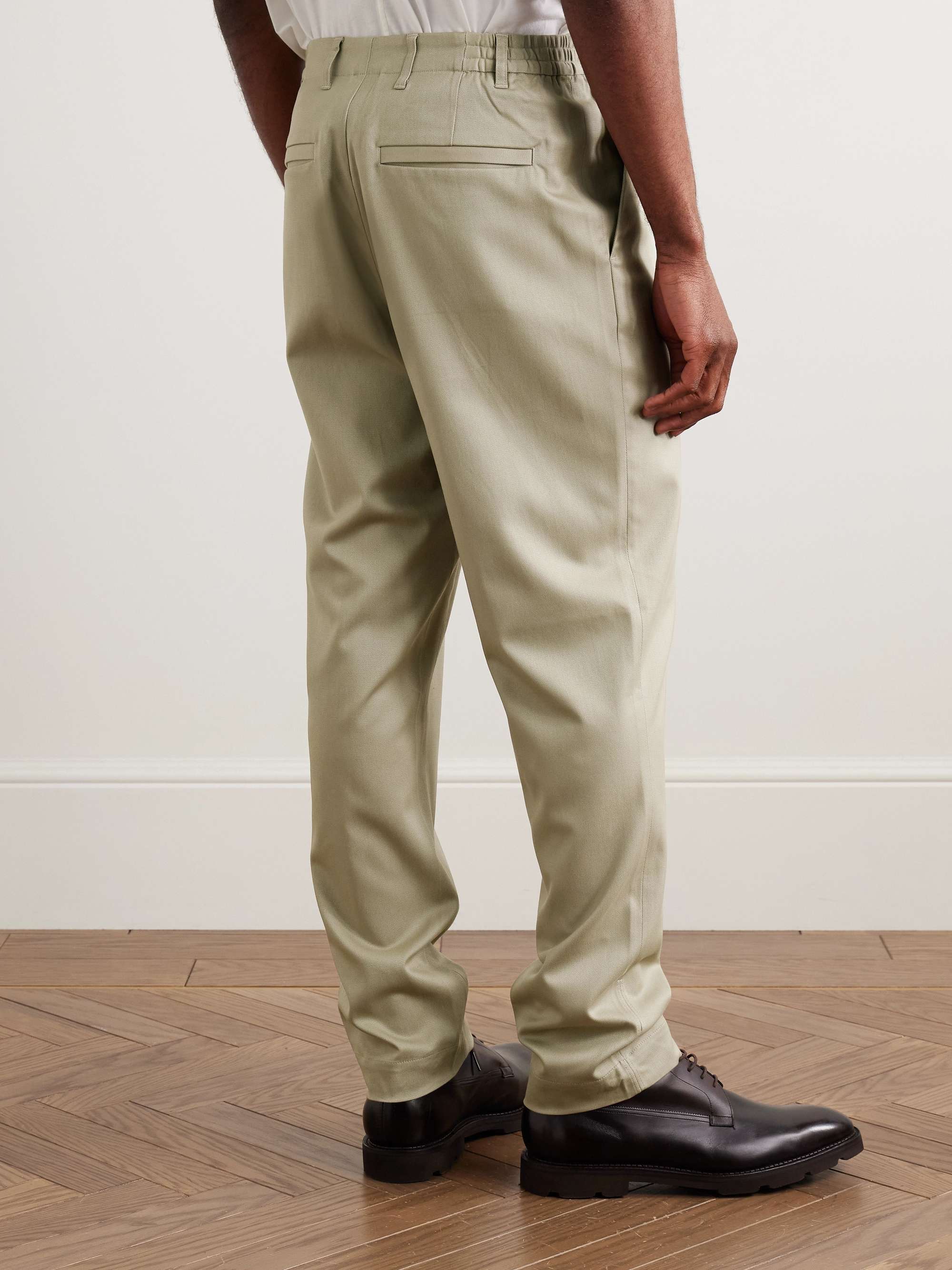 Straight-Leg Stretch-Lyocell Twill Chinos view