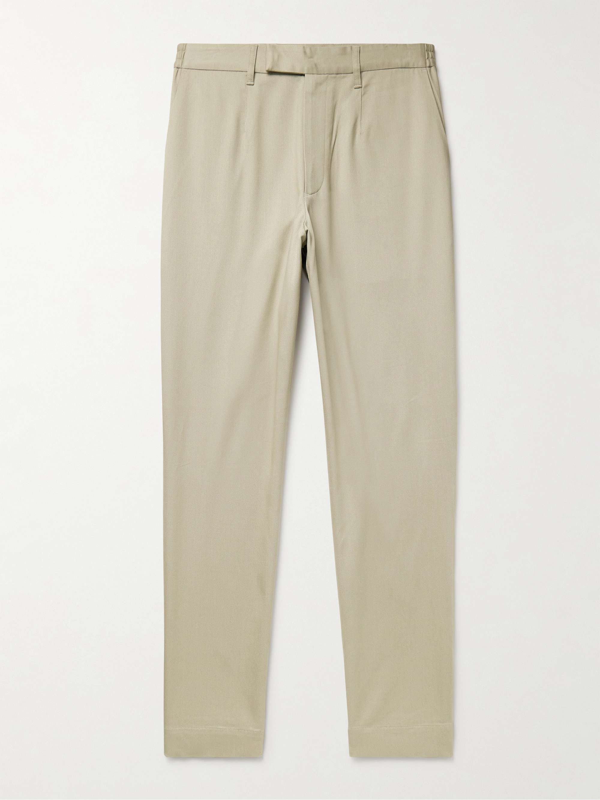 Straight-Leg Stretch-Lyocell Twill Chinos view