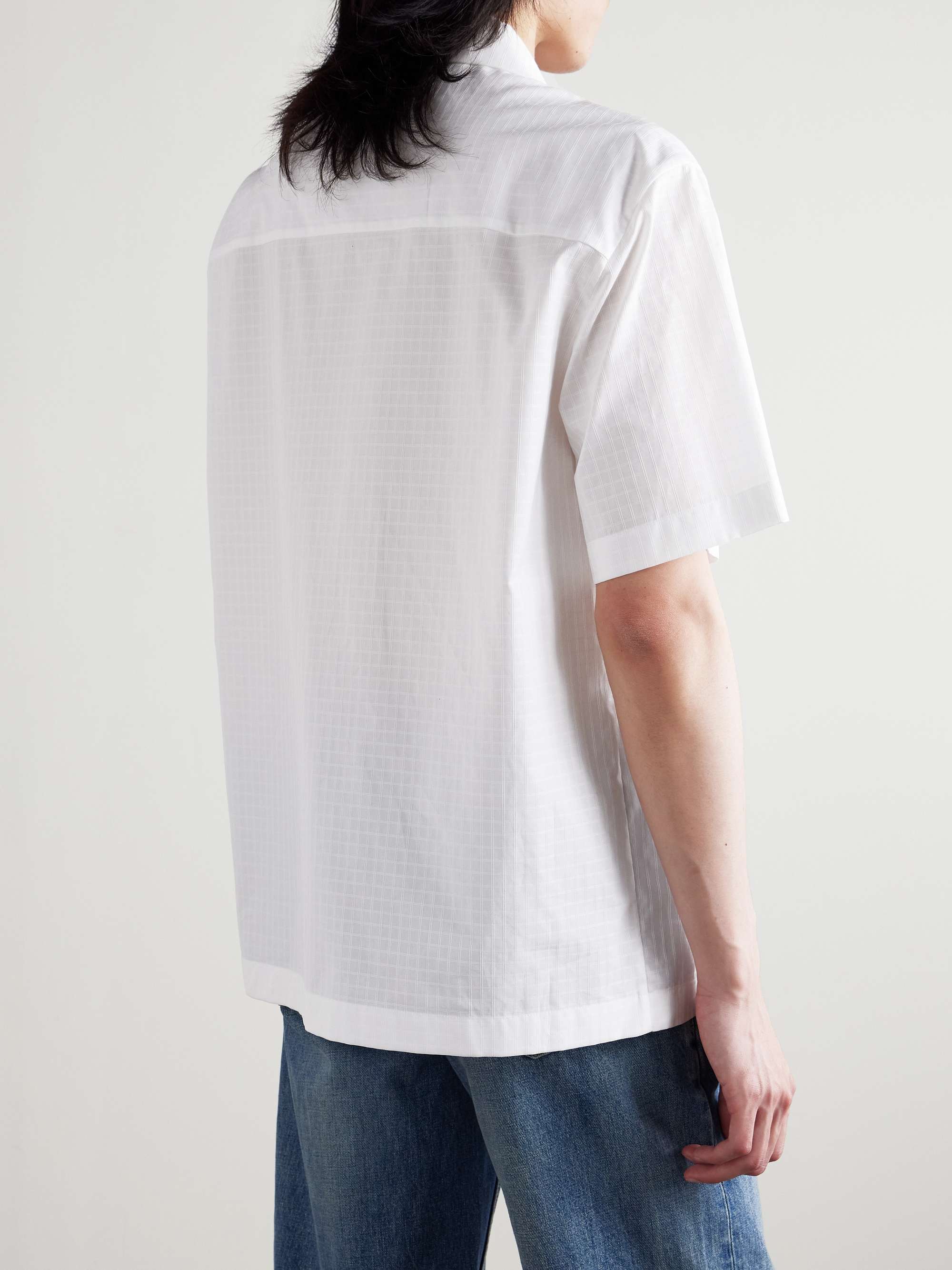 Camp-Collar Cotton-Ripstop Shirt view