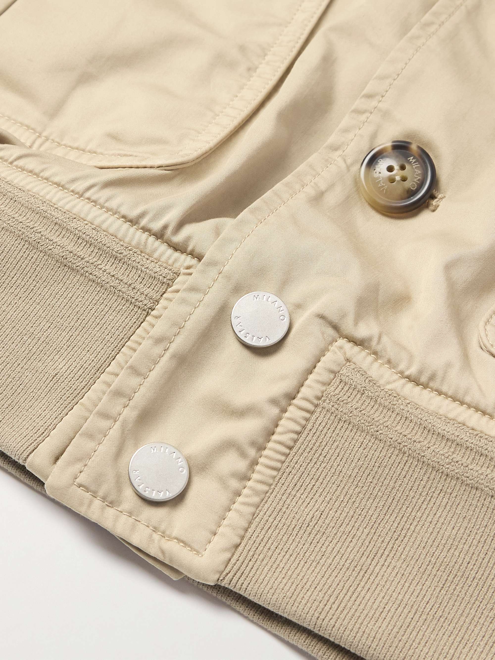 Valstarino Cotton-Blend Shell Overshirt view