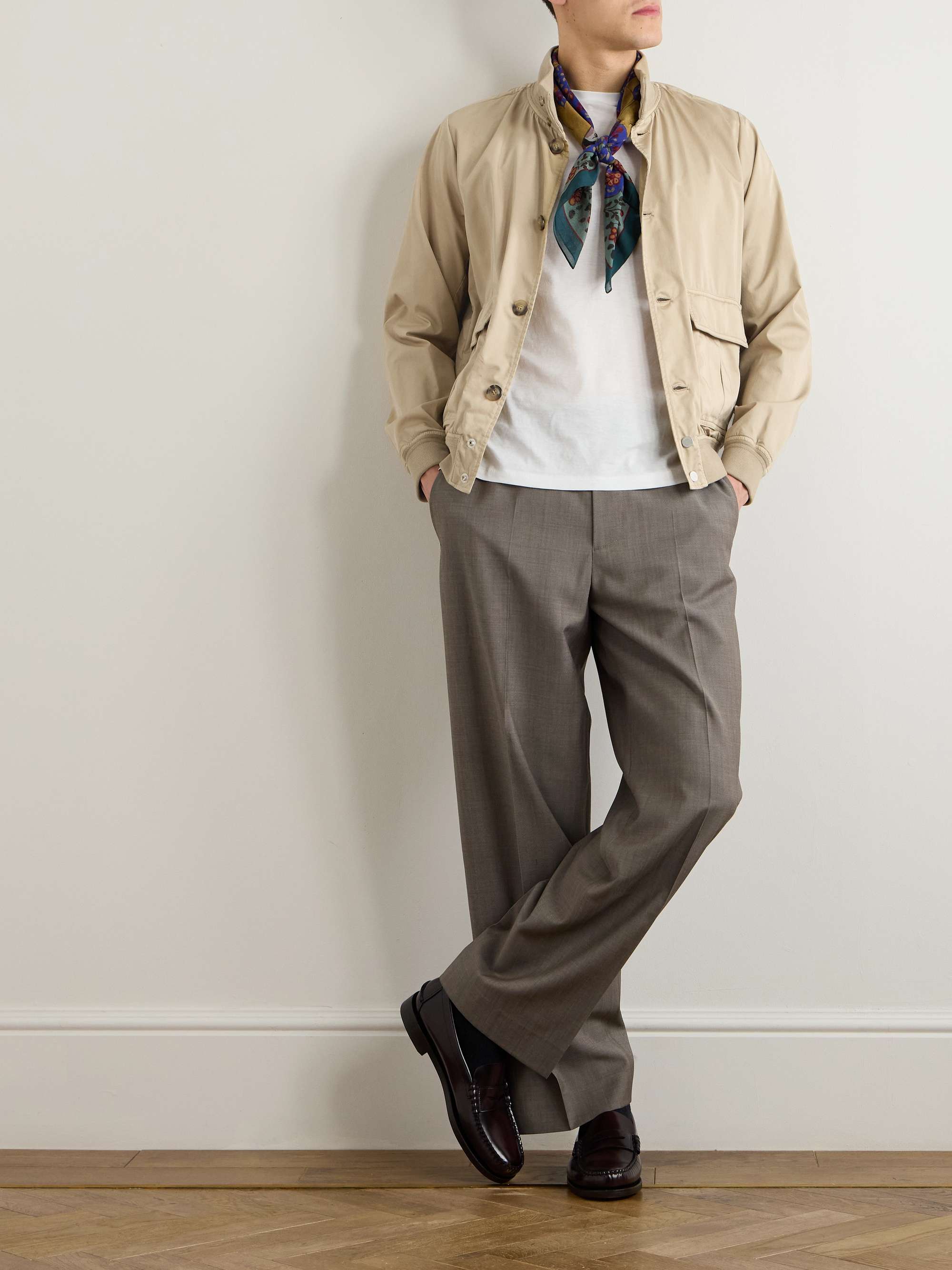 Valstarino Cotton-Blend Shell Overshirt view