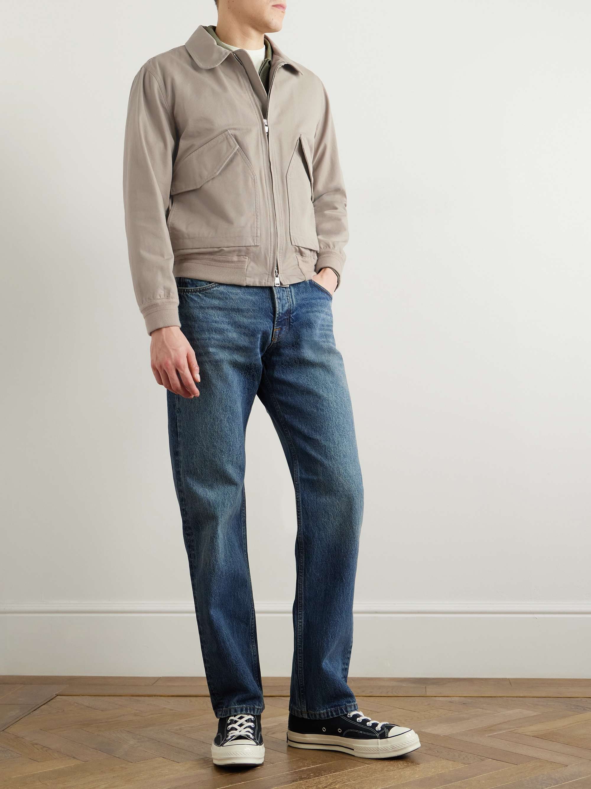 Cotton Bomber Jacket view