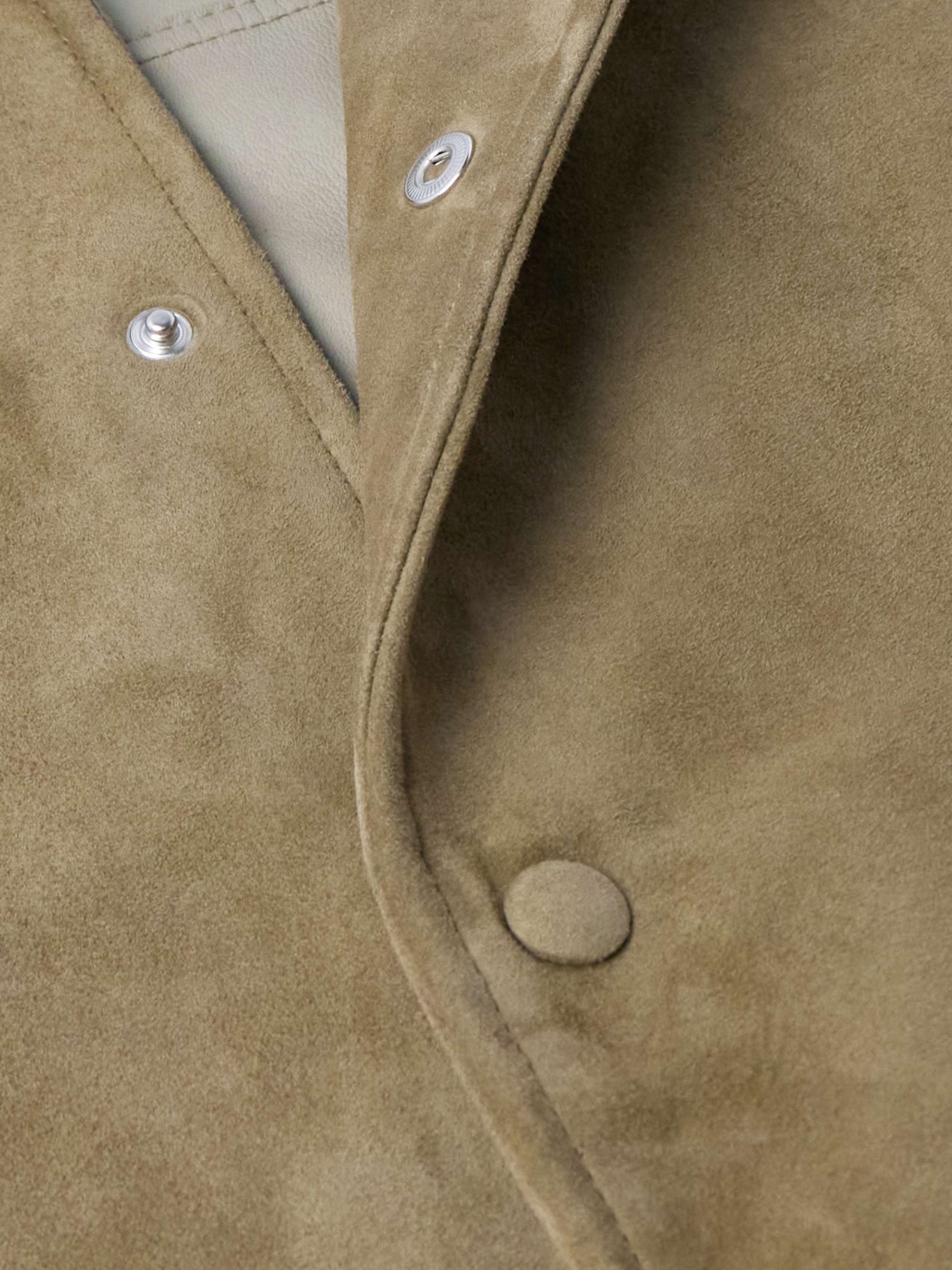 Ted Suede Coach Jacket view