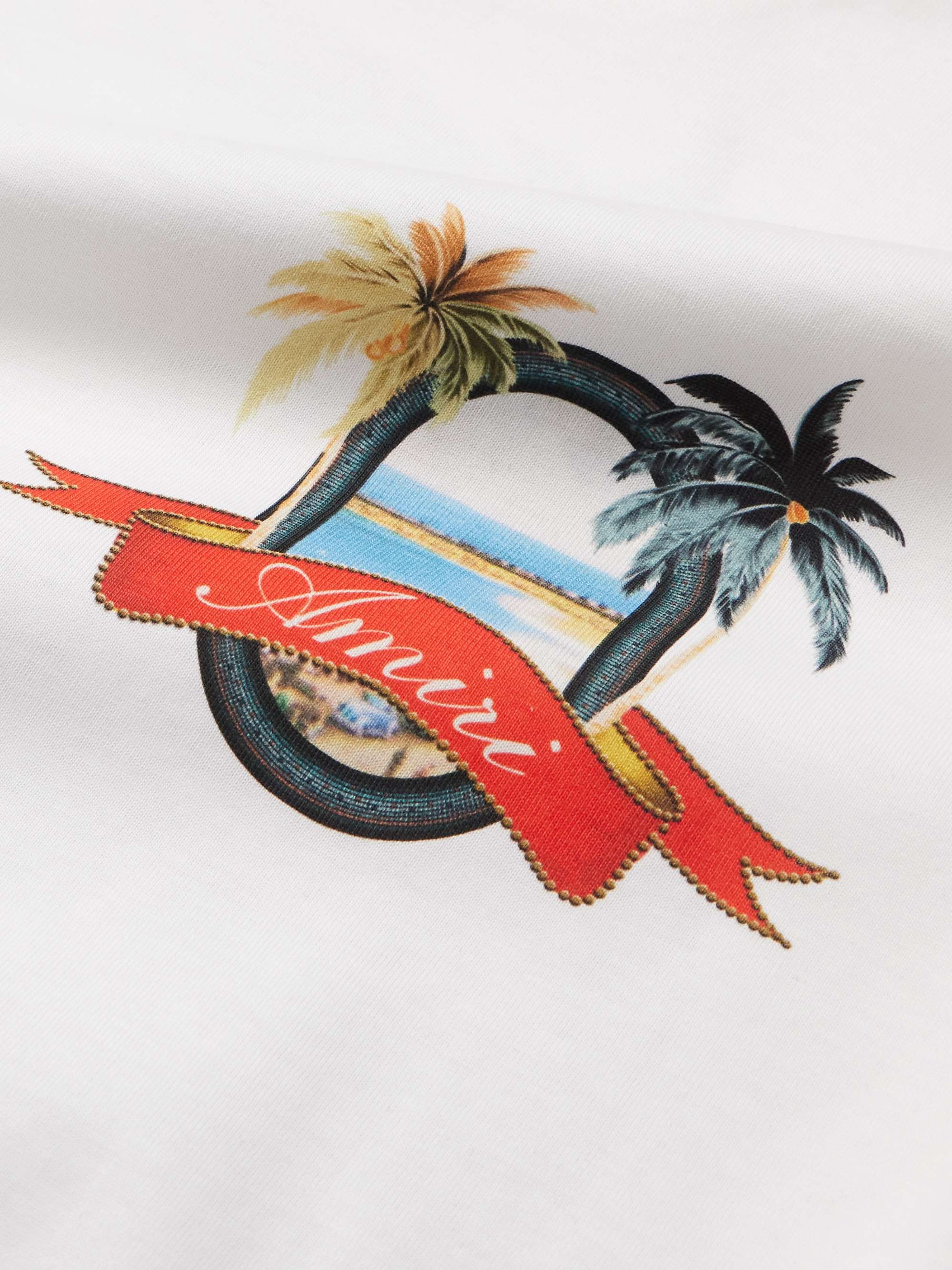 MA Paradise Logo-Print Cotton-Jersey T-Shirt view
