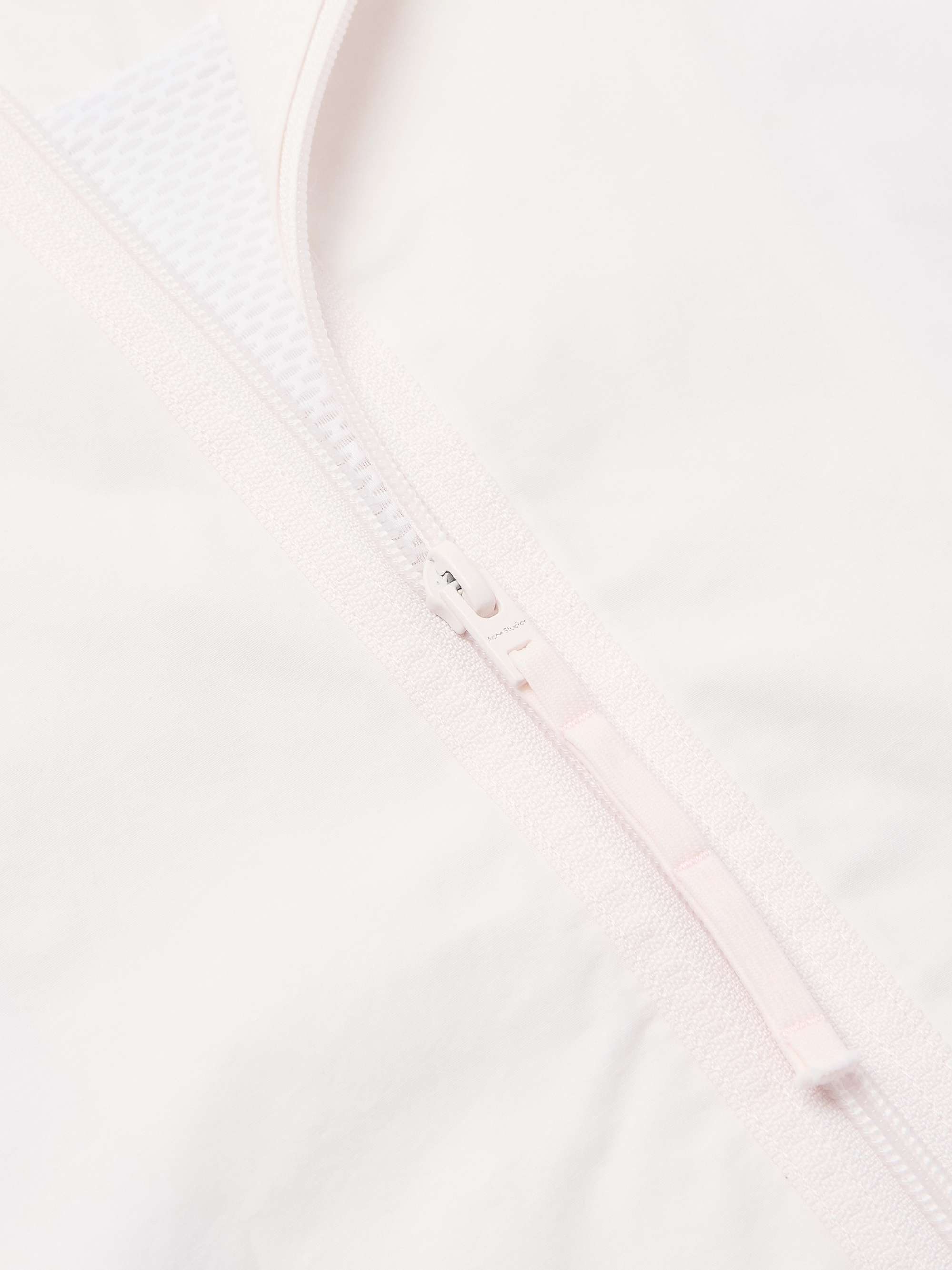 Olandios Logo-Embroidered Cotton and Nylon-Blend Bomber Jacket view