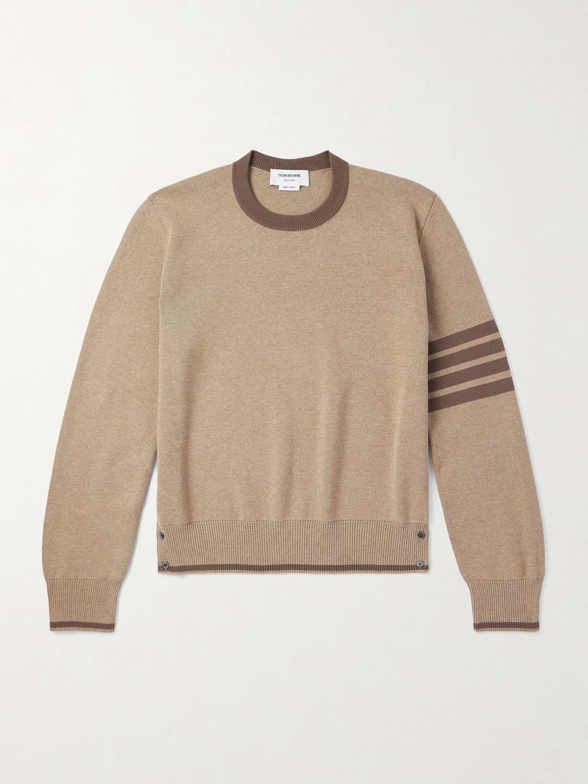 Milano Striped Cotton Sweater view