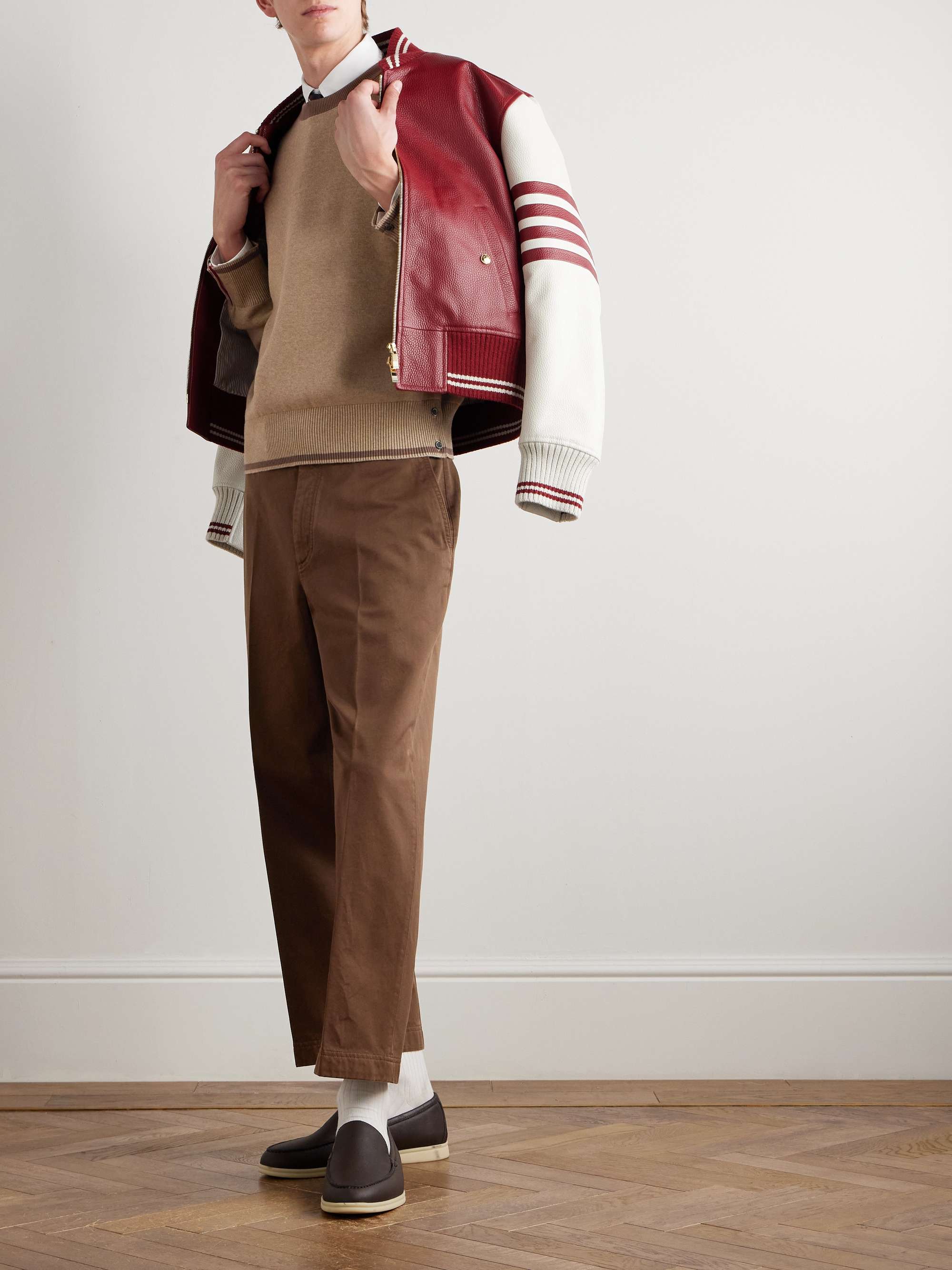 Milano Striped Cotton Sweater view