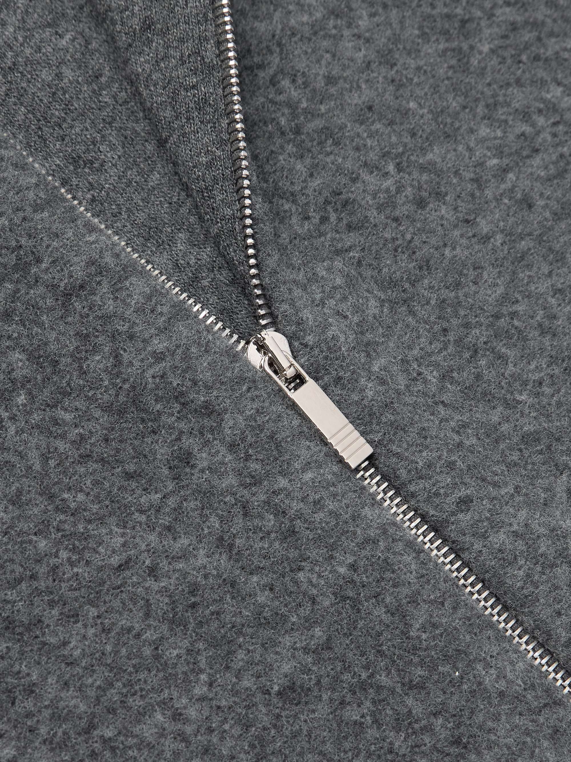 Wool-Fleece Zip-Up Jacket view