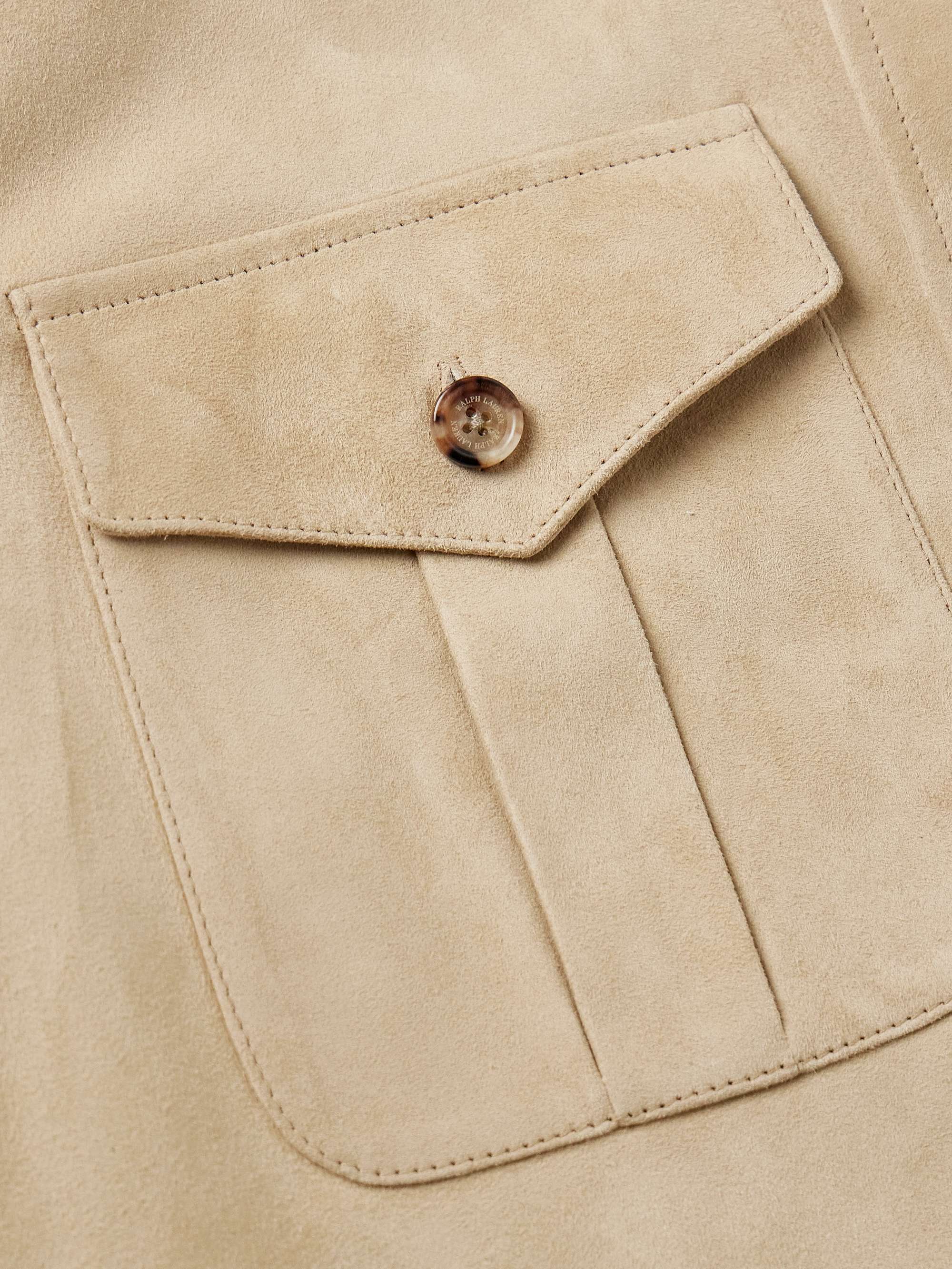 Barron Suede Overshirt view