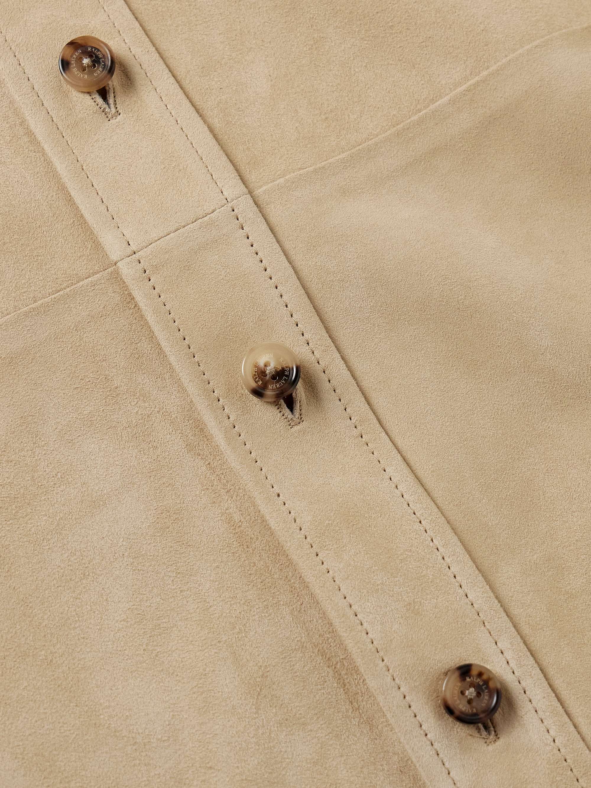 Barron Suede Overshirt view
