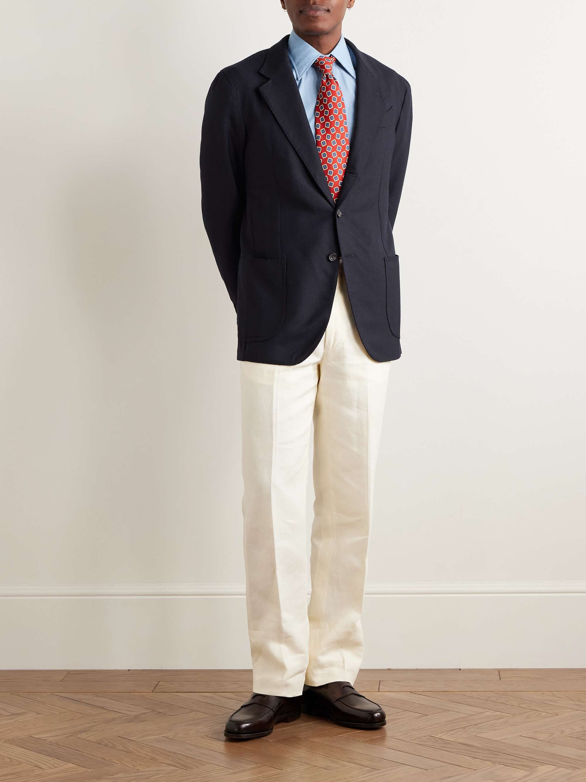 Waverly Wool-Hopsack Blazer view