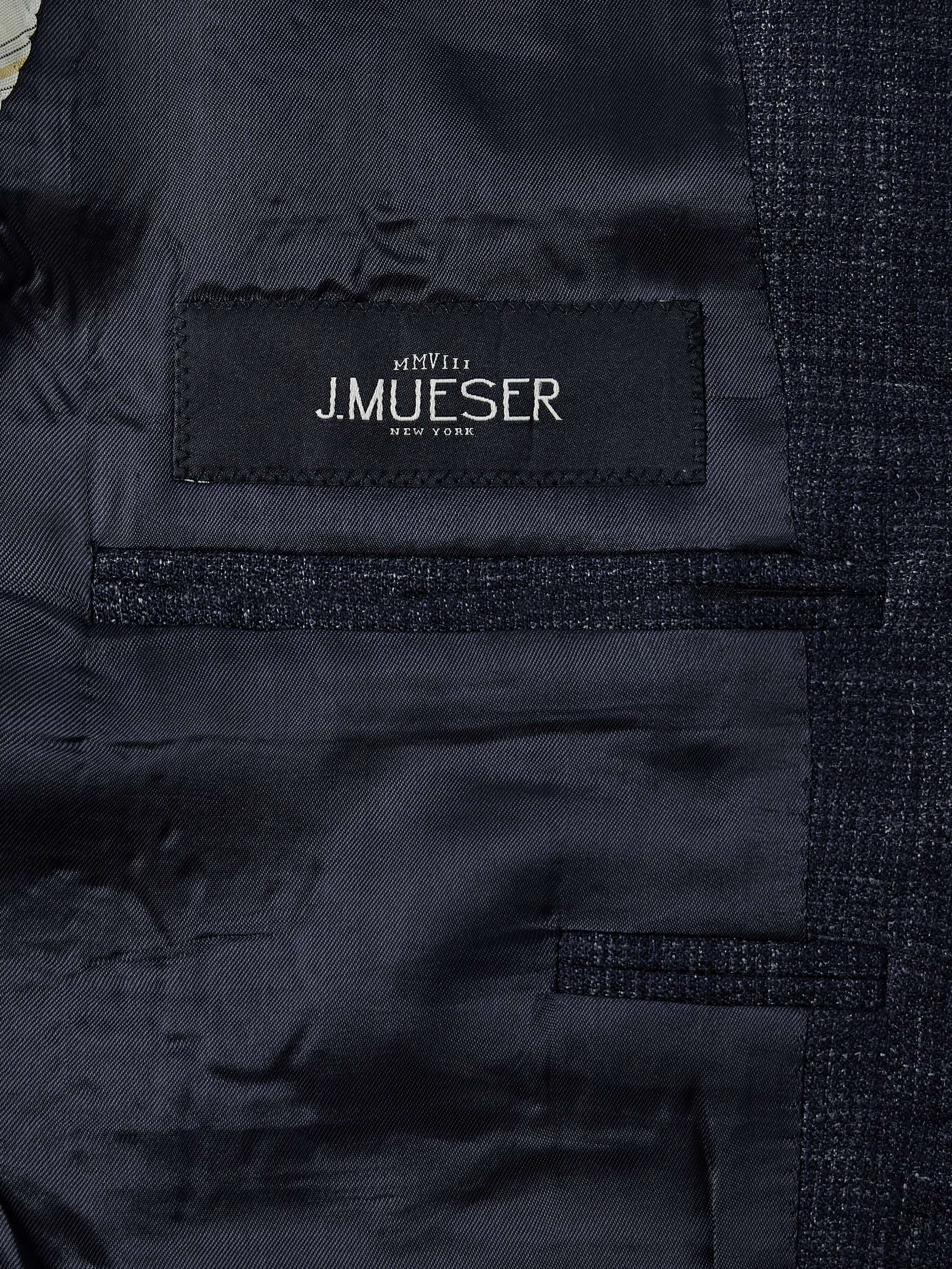 Slim-Fit Linen, Virgin Wool and Silk-Blend Blazer view