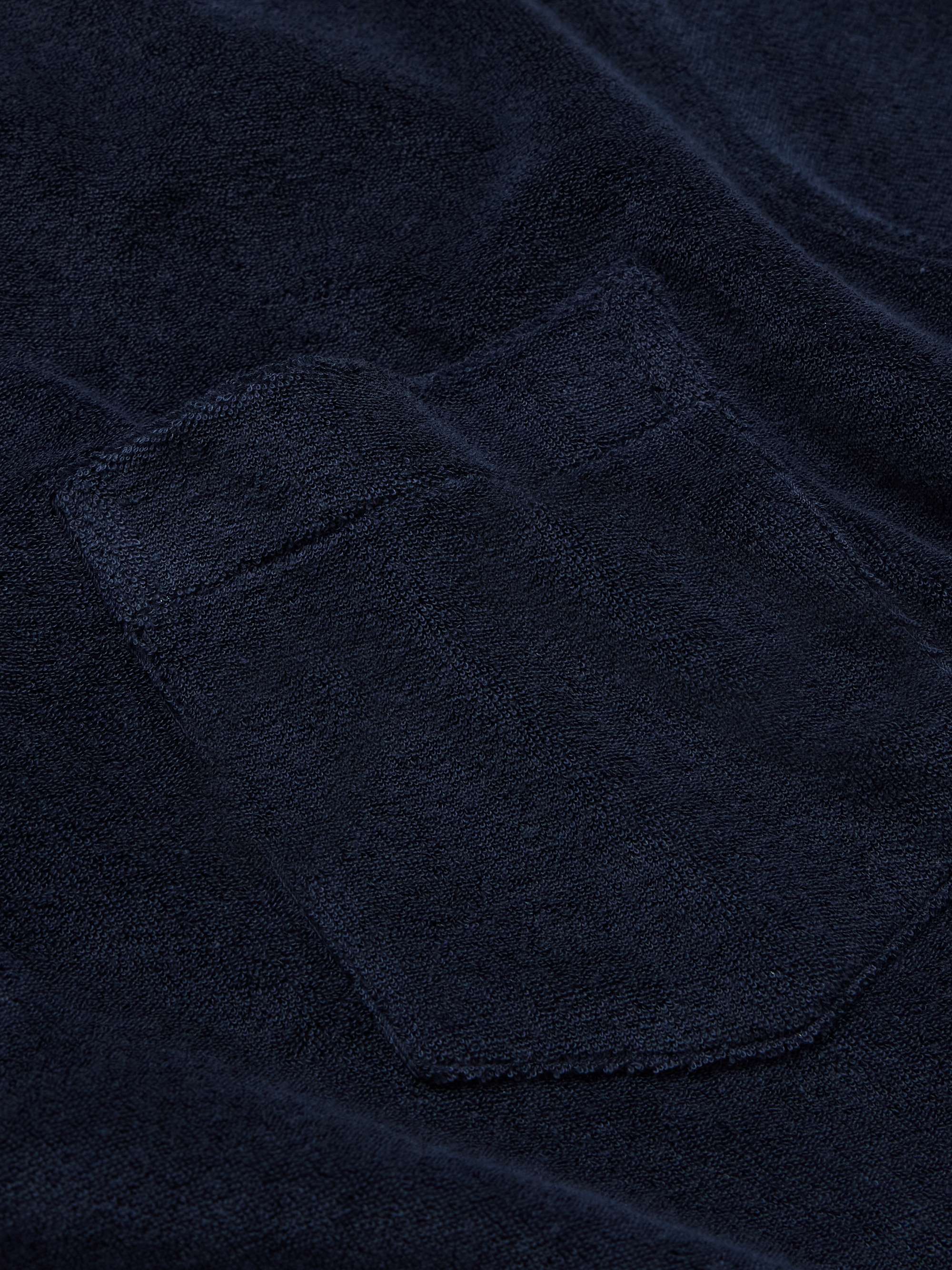 Cotton-Terry Polo Shirt view