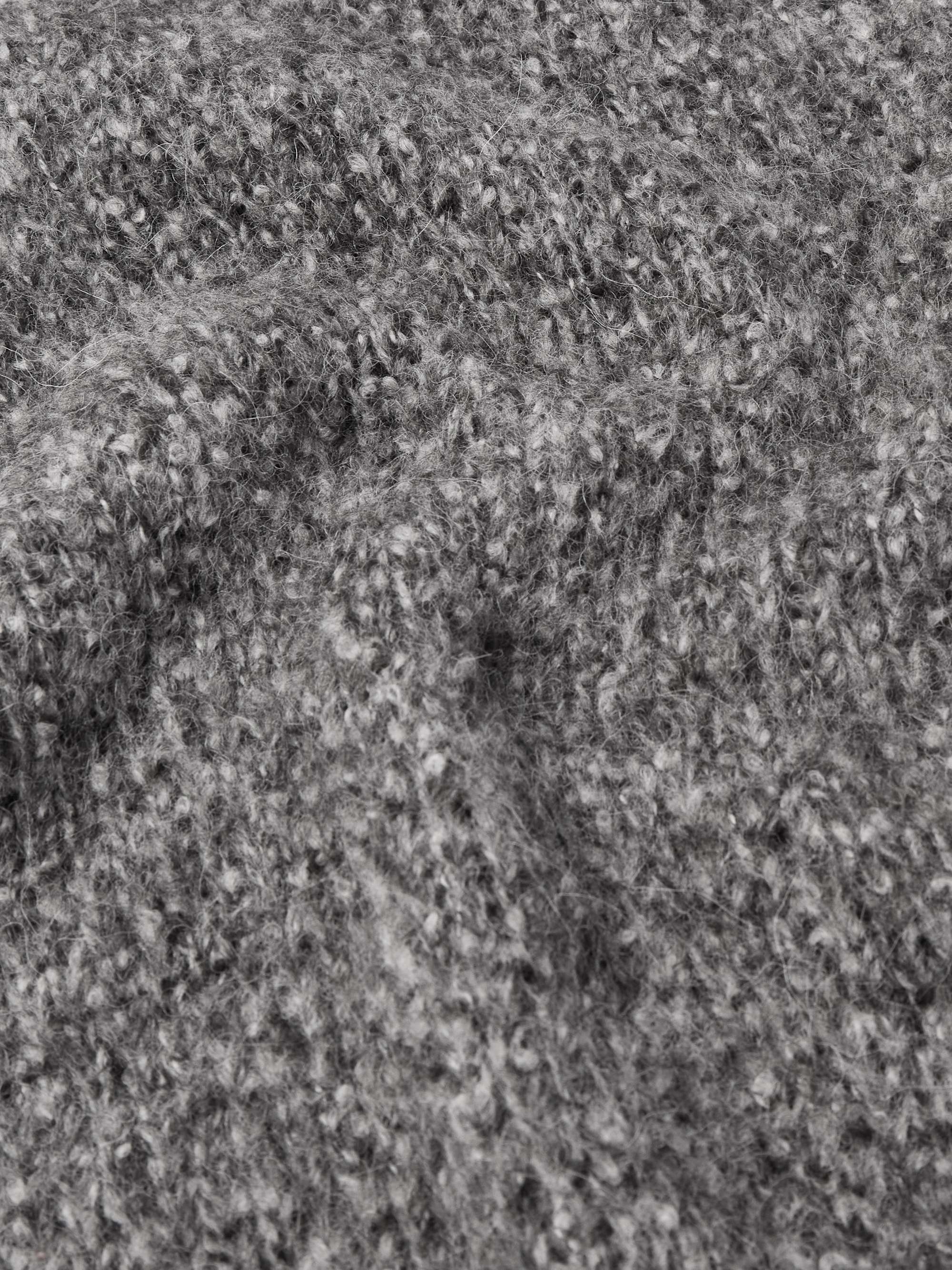 Ribbed Alpaca-Blend Rollneck Sweater view