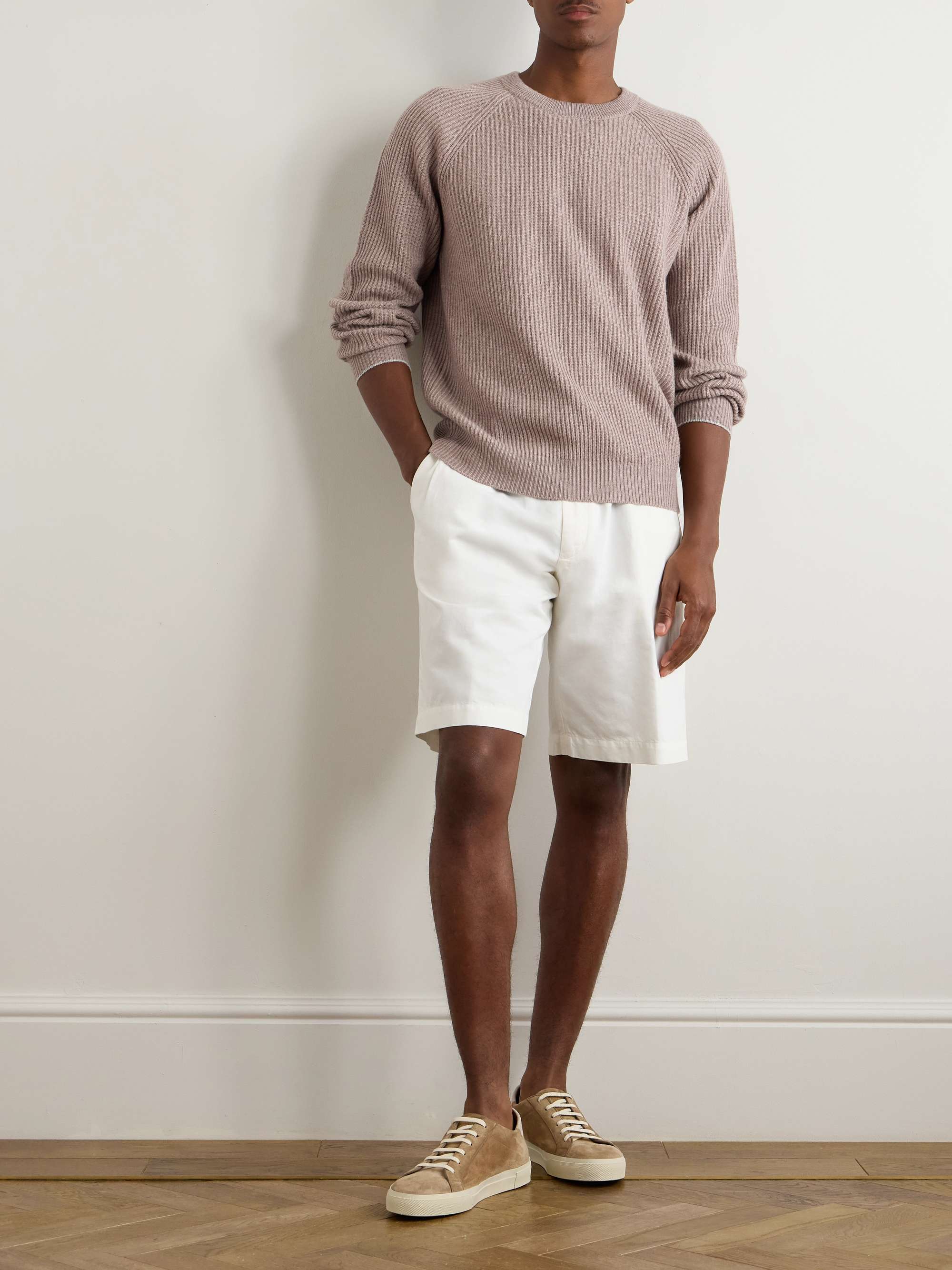 Ribbed Cashmere Sweater view