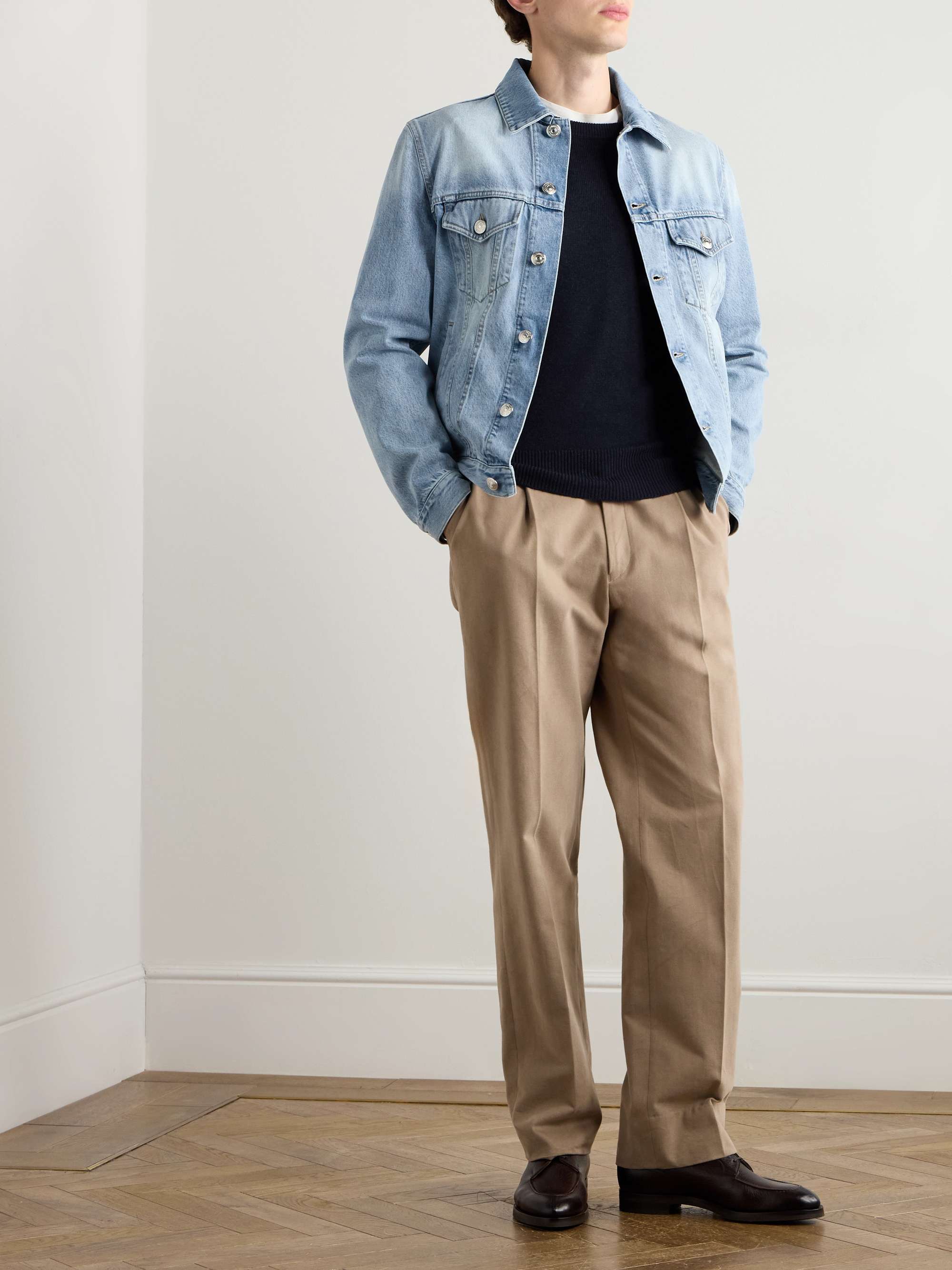 Slim-Fit Cashmere Sweater view