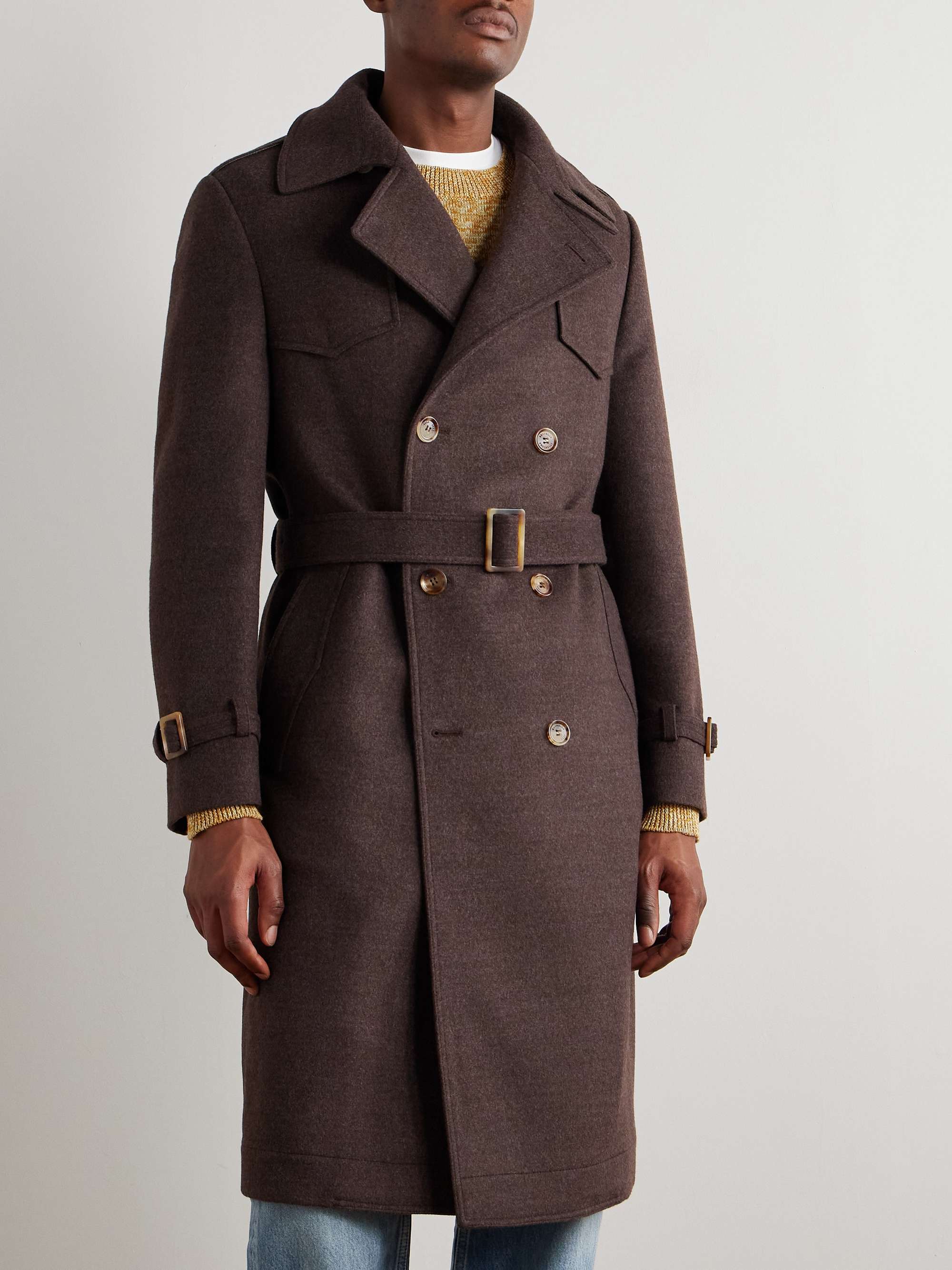 Belted Wool Coat view