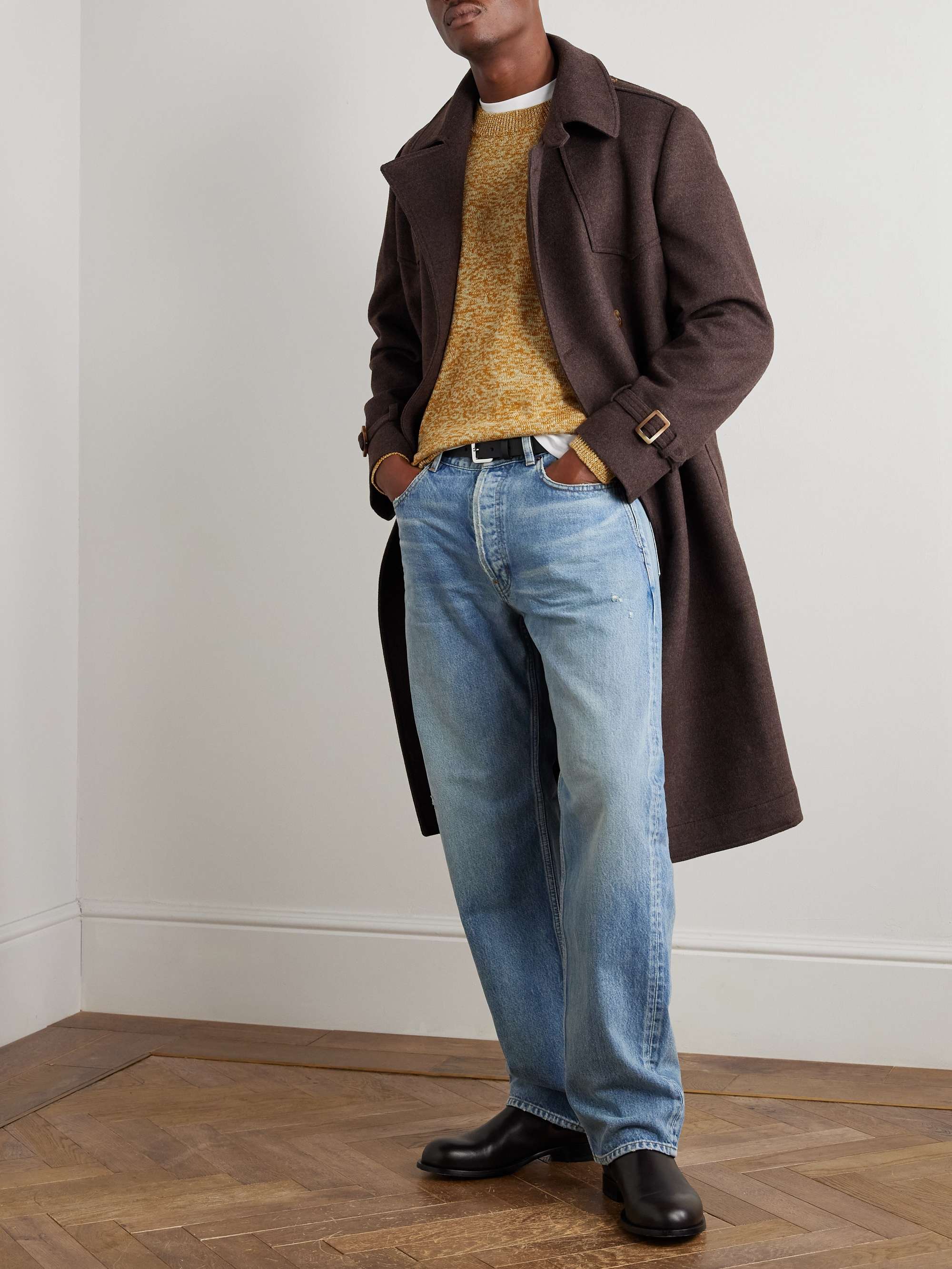 Belted Wool Coat view
