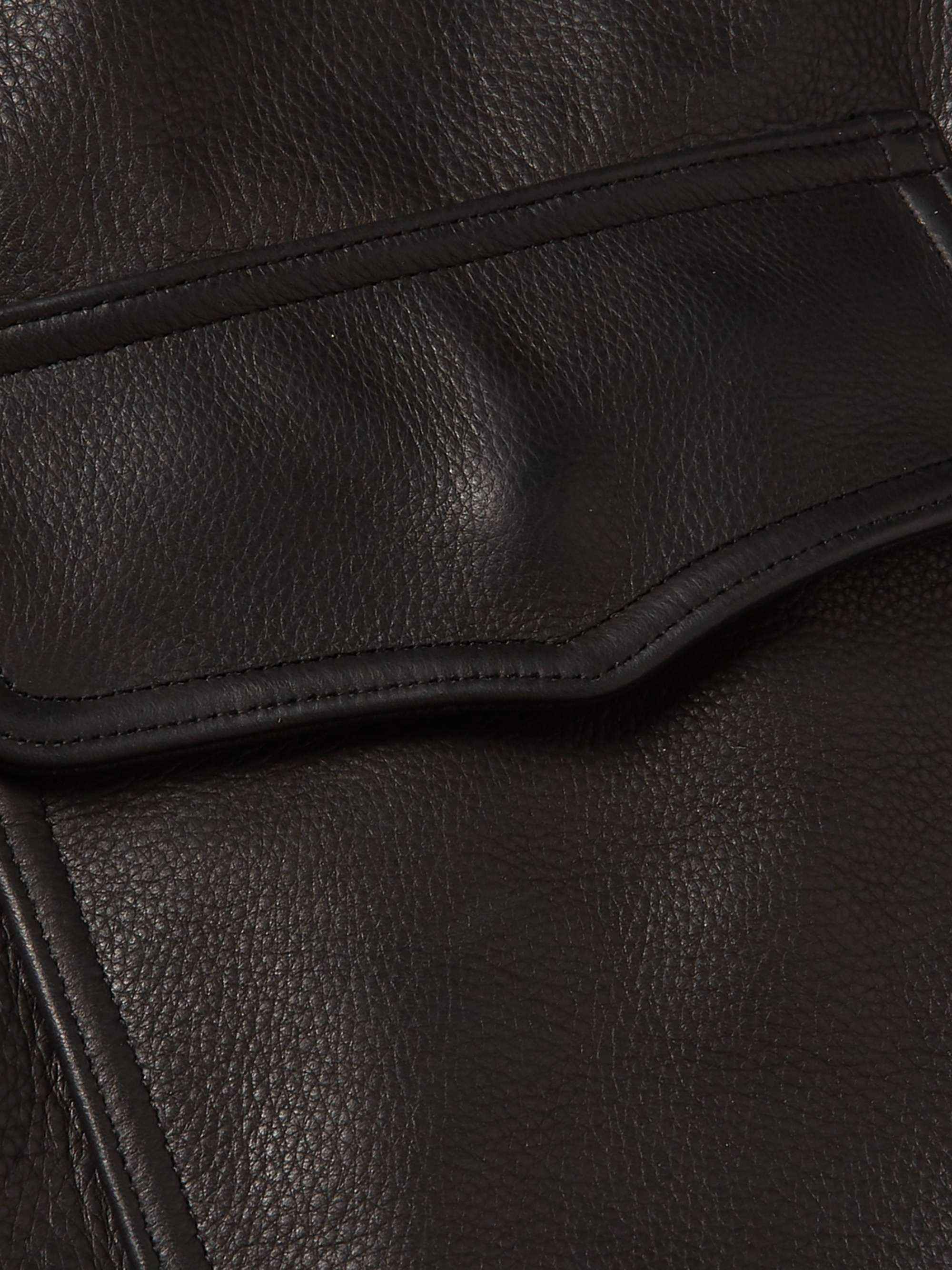 The Carter Shearling Bomber Jacket view