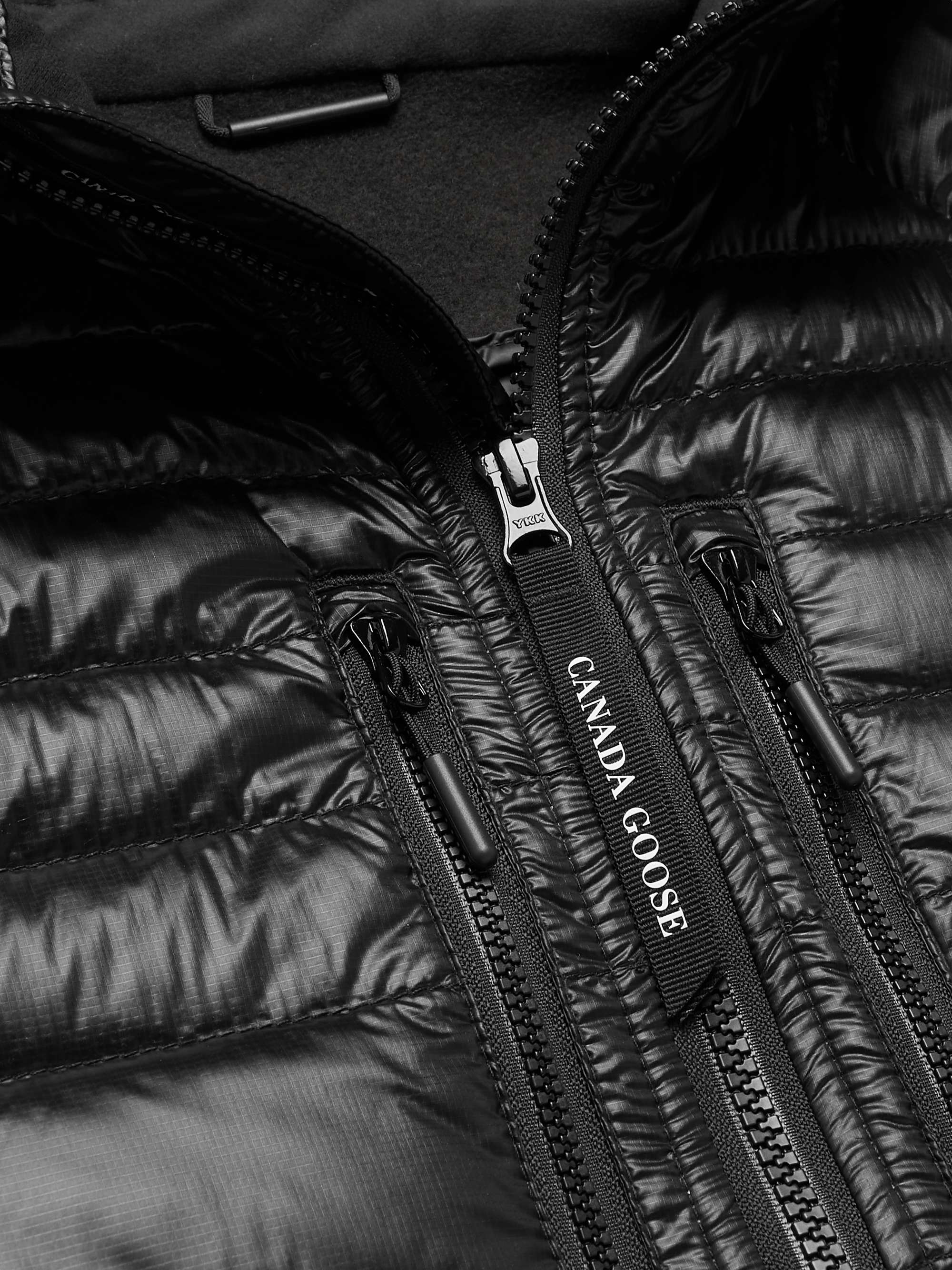 Hybridge Lite Slim-Fit Quilted Shell Hooded Down Jacket view