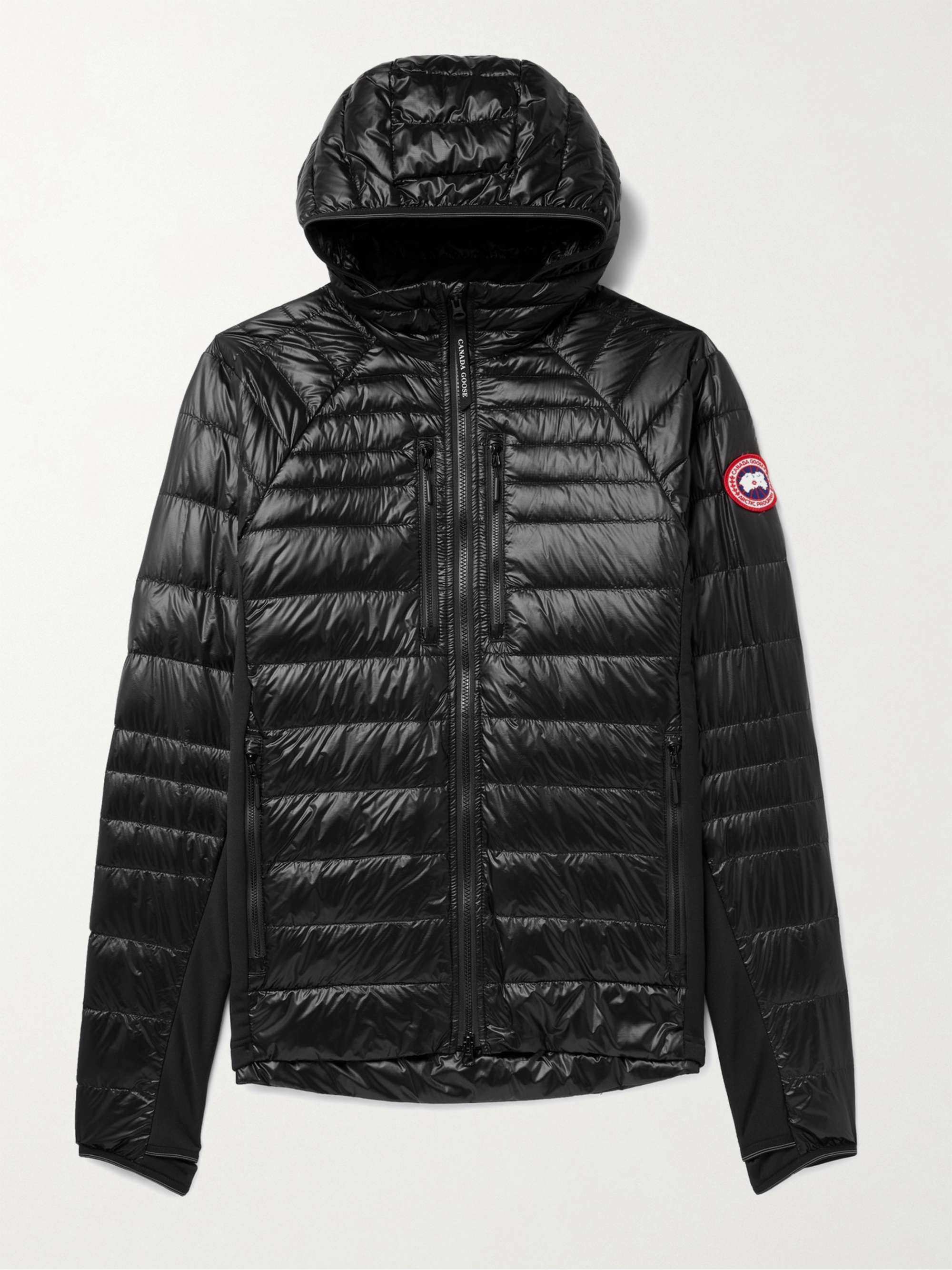 Hybridge Lite Slim-Fit Quilted Shell Hooded Down Jacket view