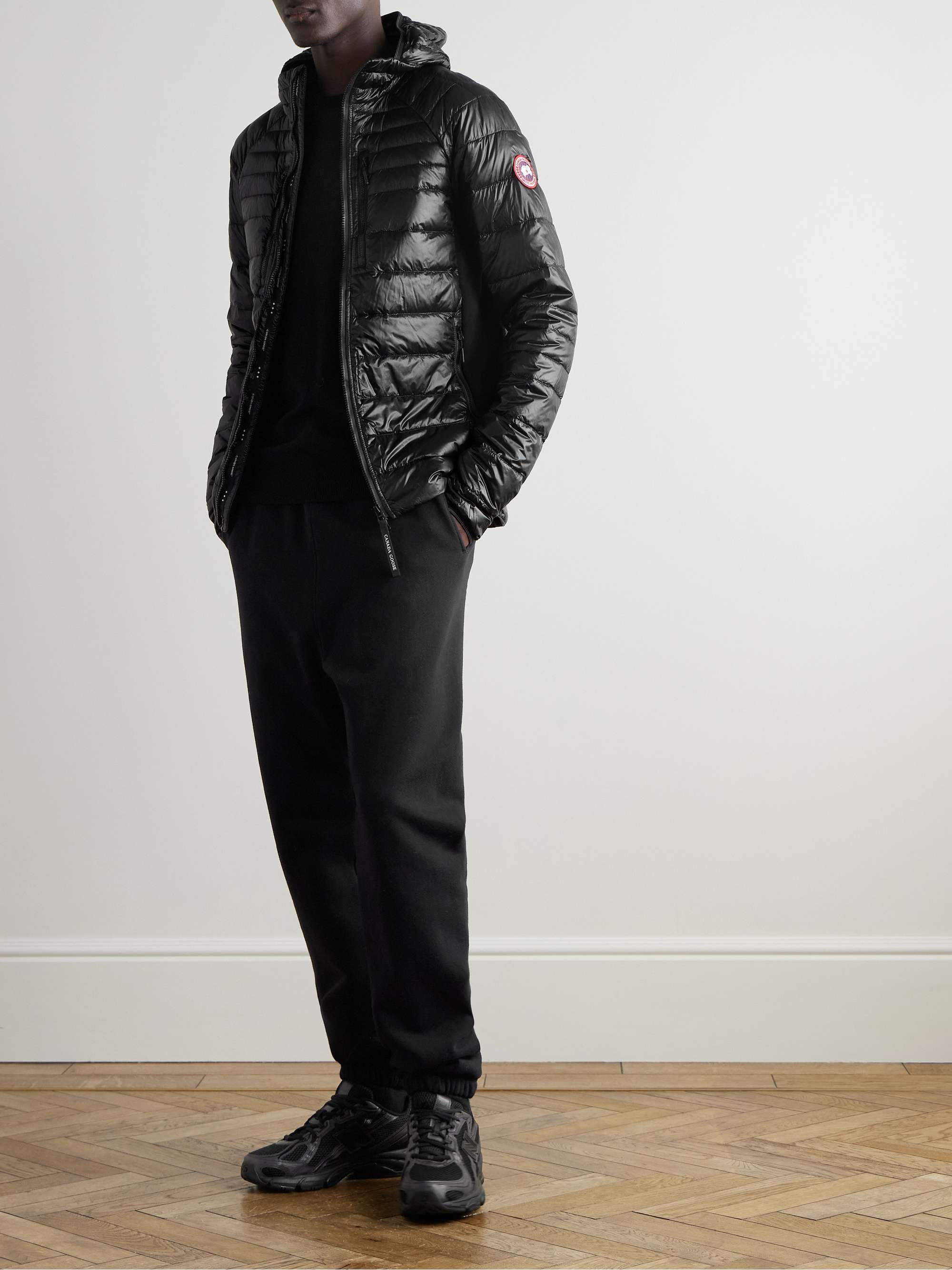 Hybridge Lite Slim-Fit Quilted Shell Hooded Down Jacket view