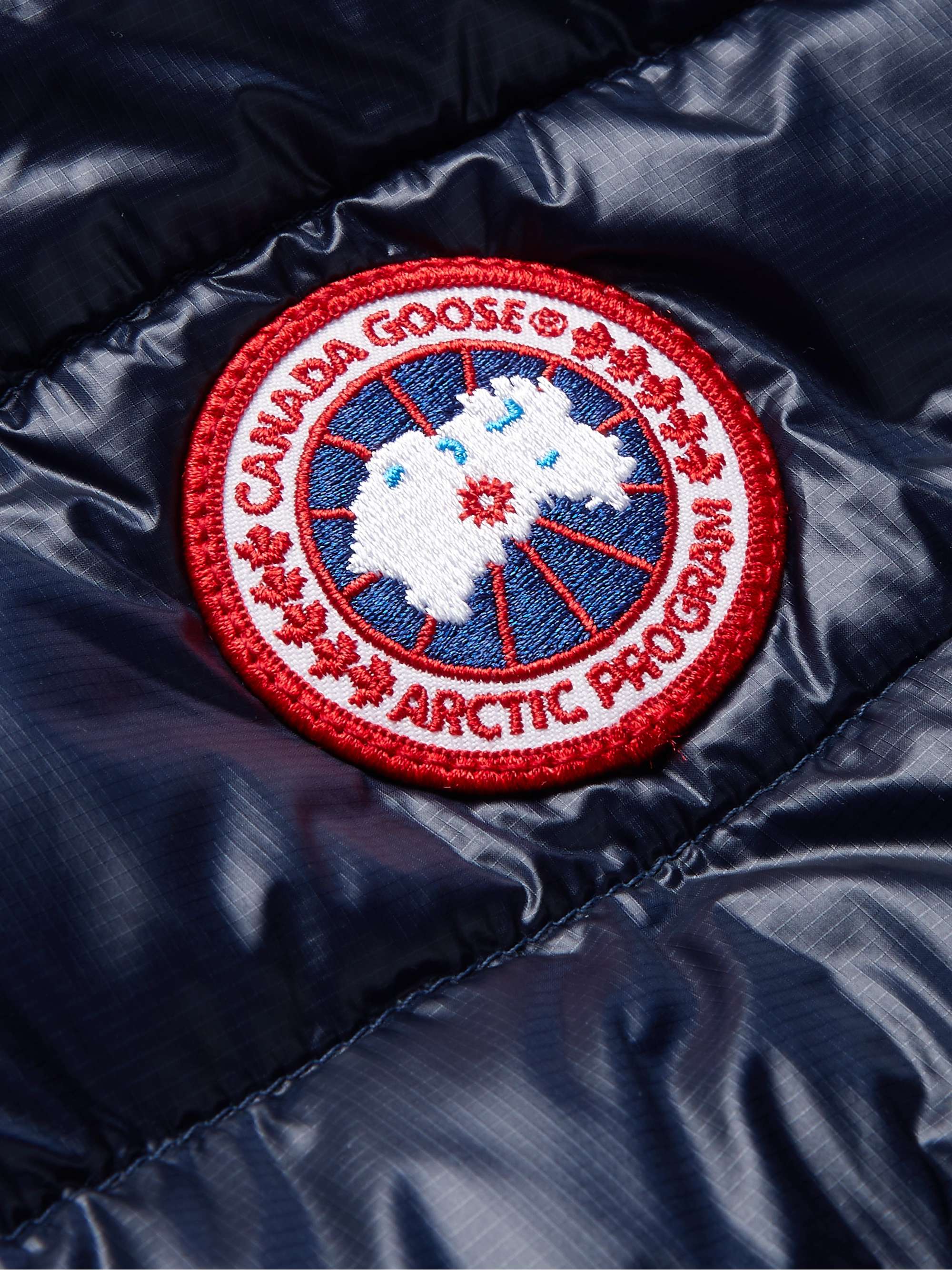 Hybridge Lite Slim-Fit Quilted Shell Down Gillet view