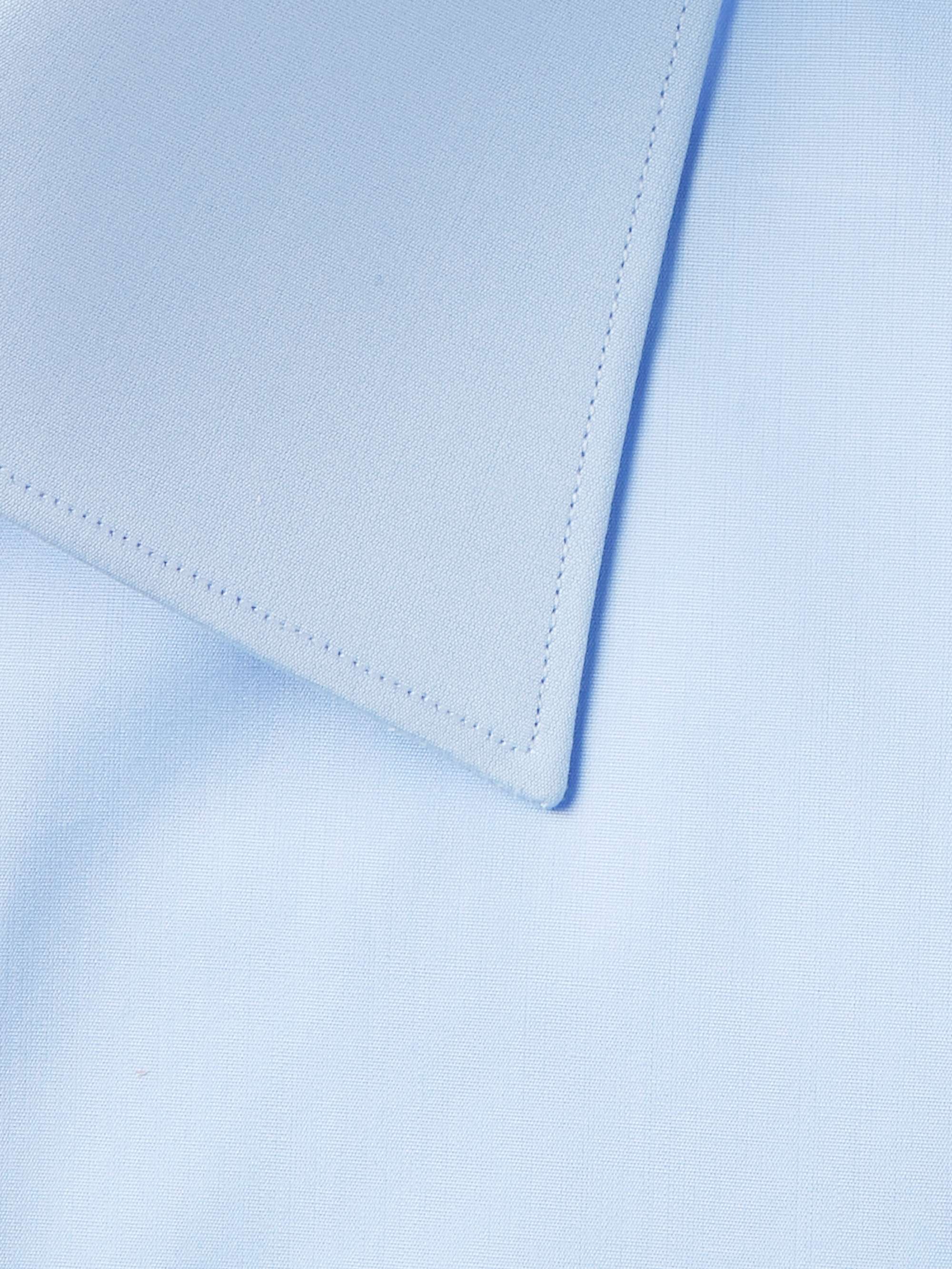 Light-Blue Cotton-Poplin Shirt view