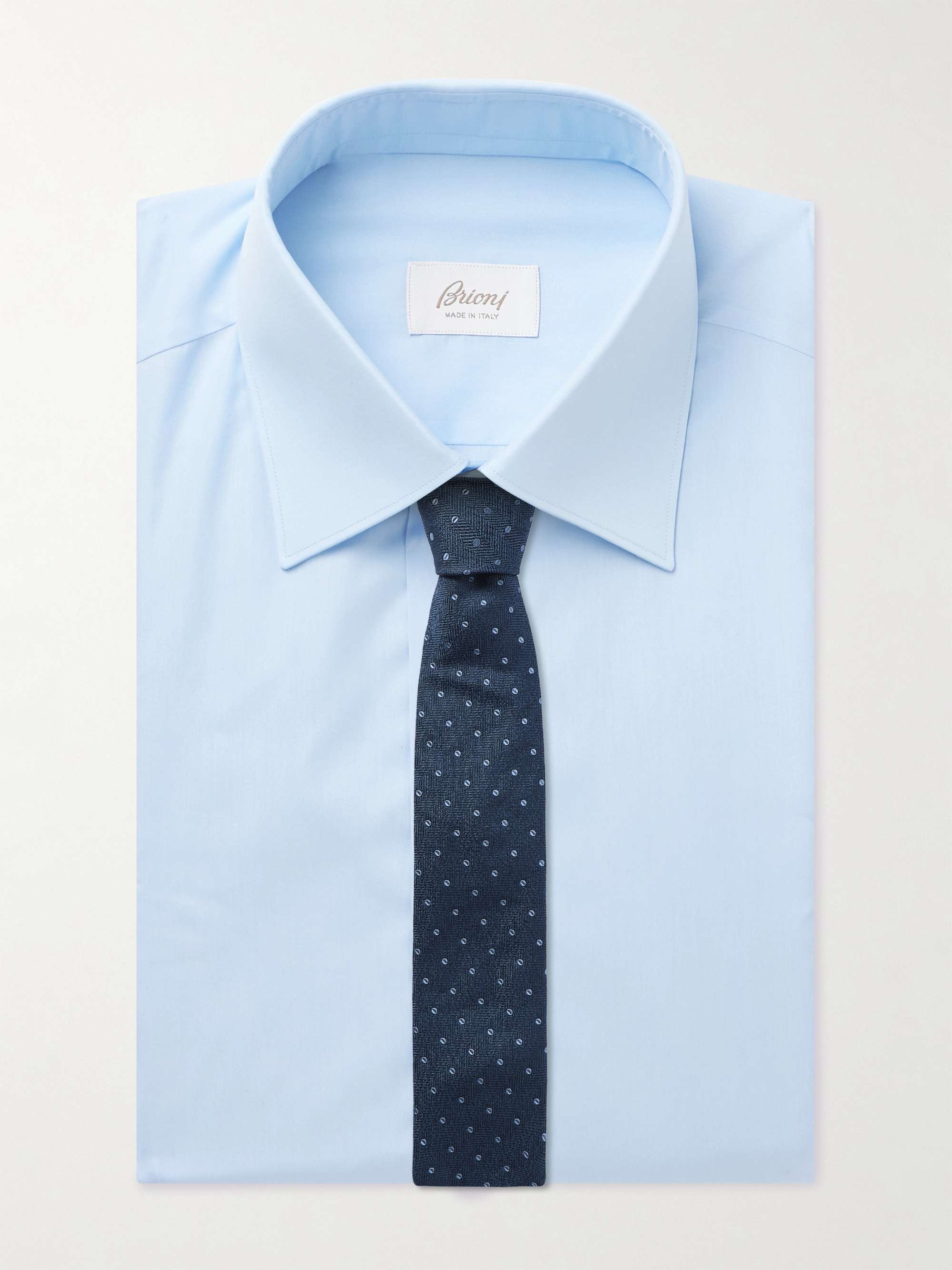 Light-Blue Cotton-Poplin Shirt view
