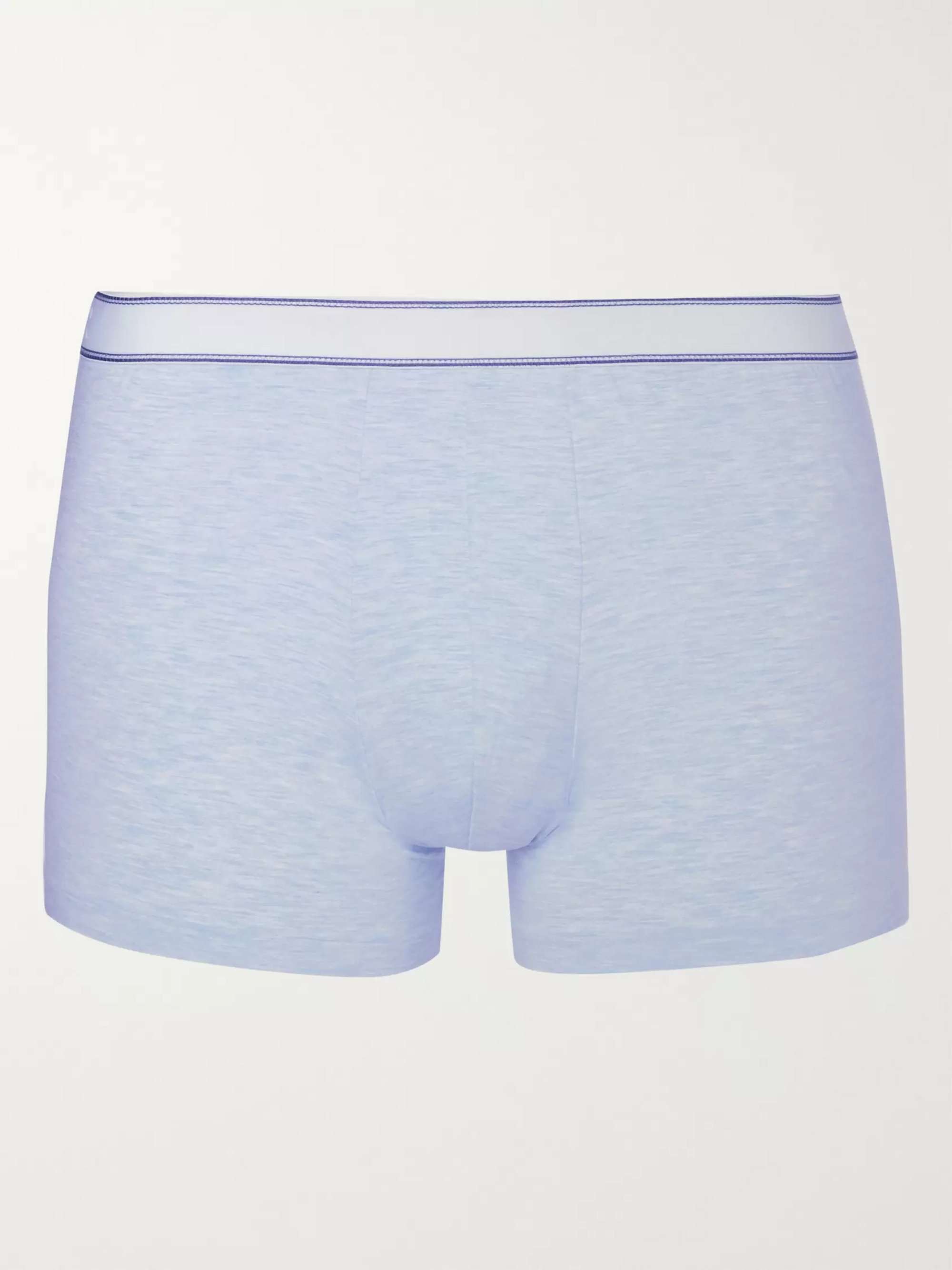Ethan Mélange Stretch-Micro Modal Boxer Briefs view