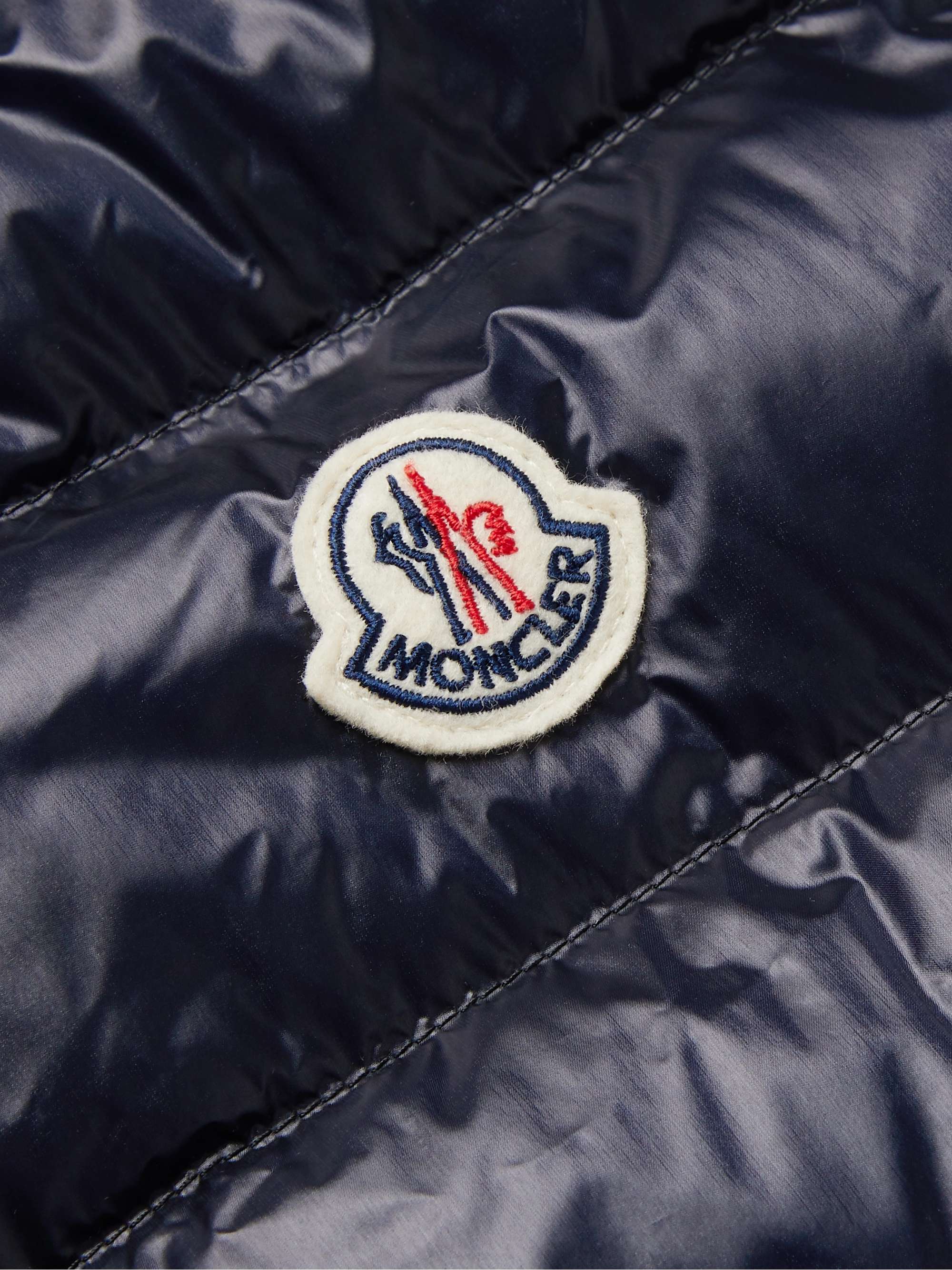 Slim-Fit Logo-Appliquéd Quilted Shell Down Gilet view