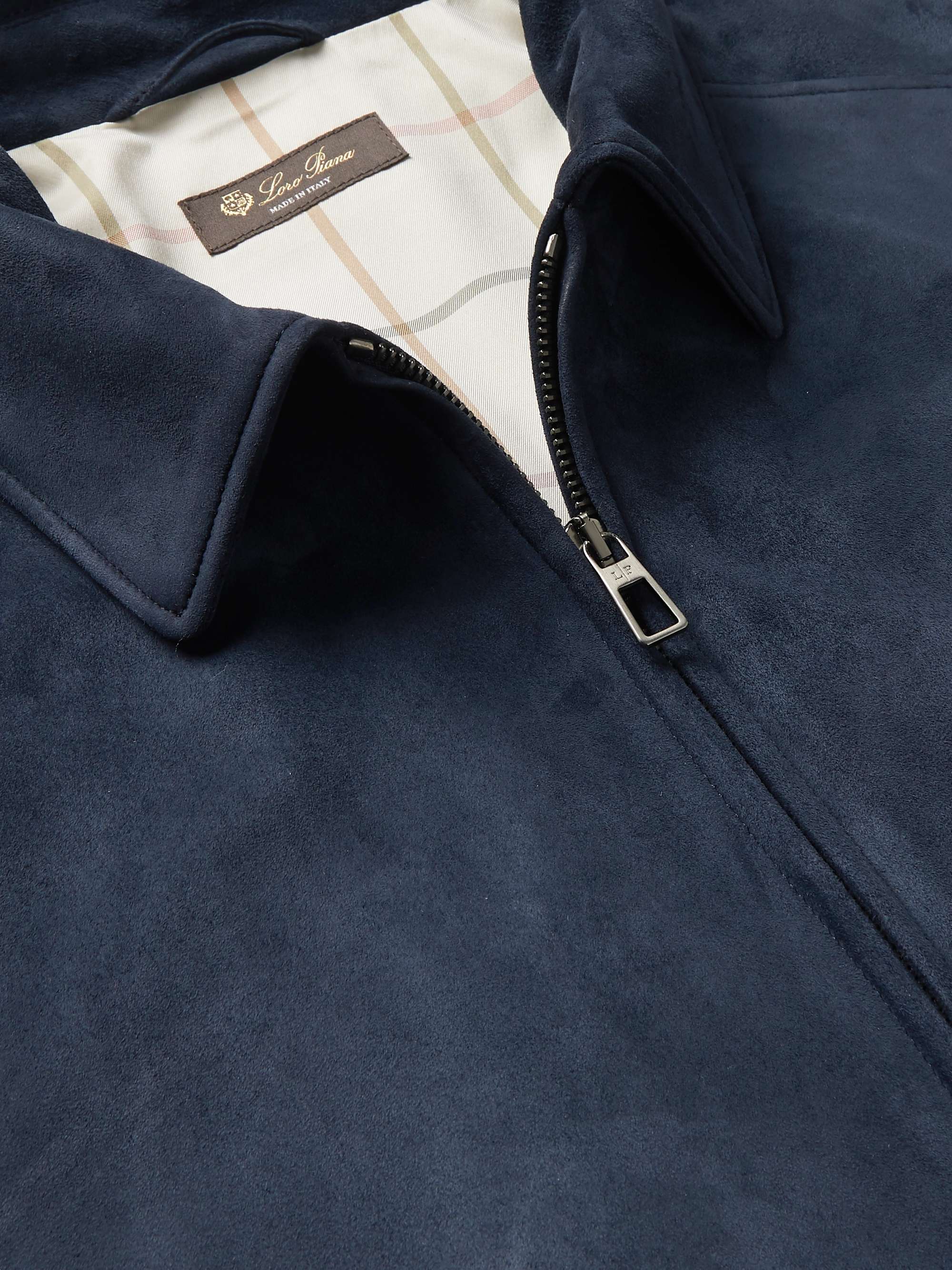 Rain System Suede Bomber Jacket view