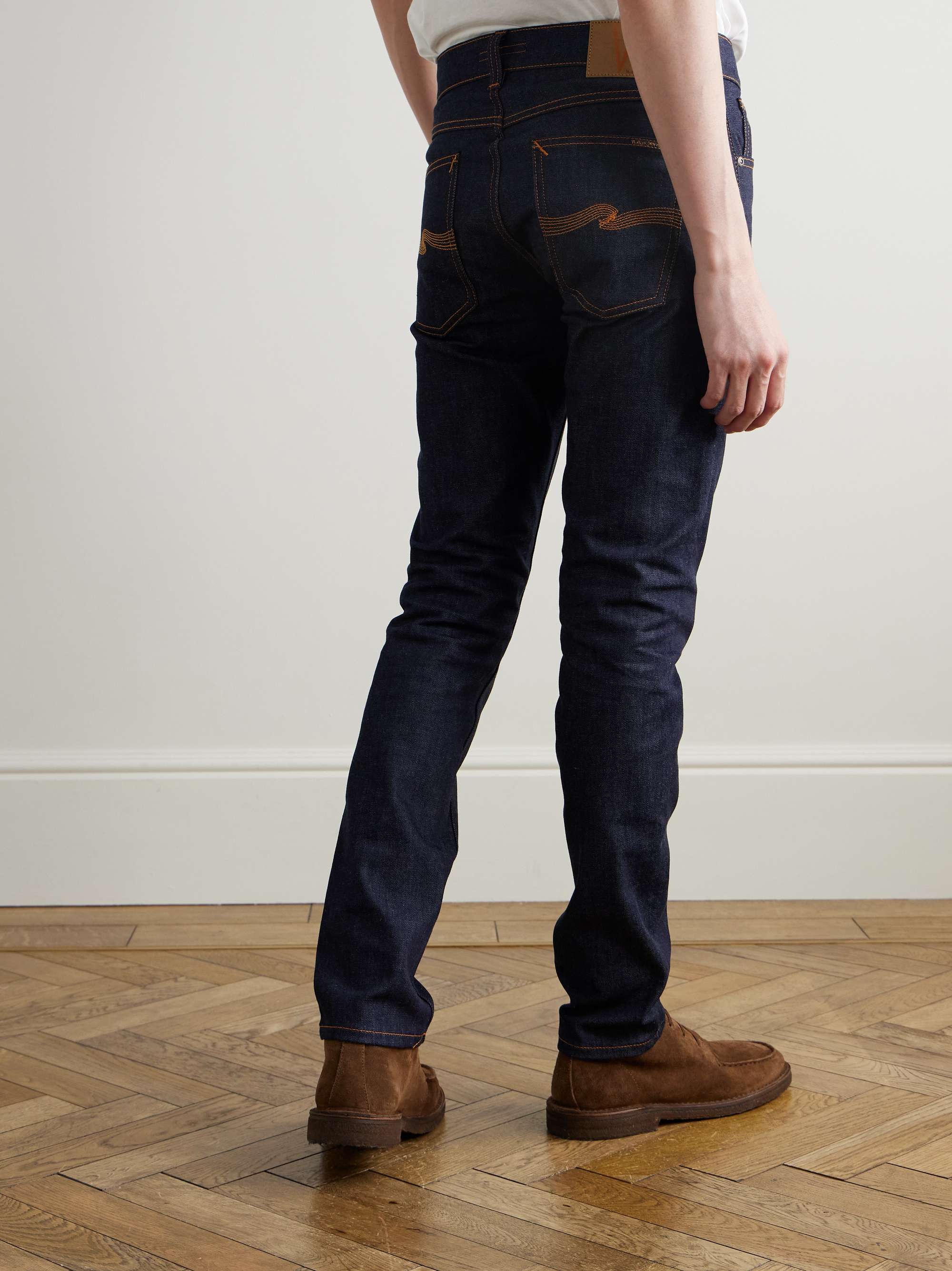 Lean Dean Slim-Fit Dry Organic Denim Jeans view
