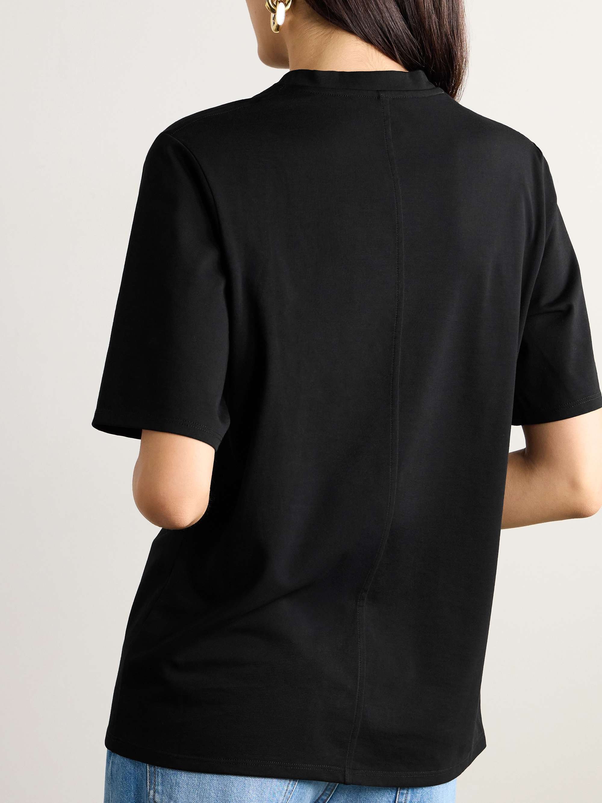 Essentials Chiara cotton-jersey T-shirt view