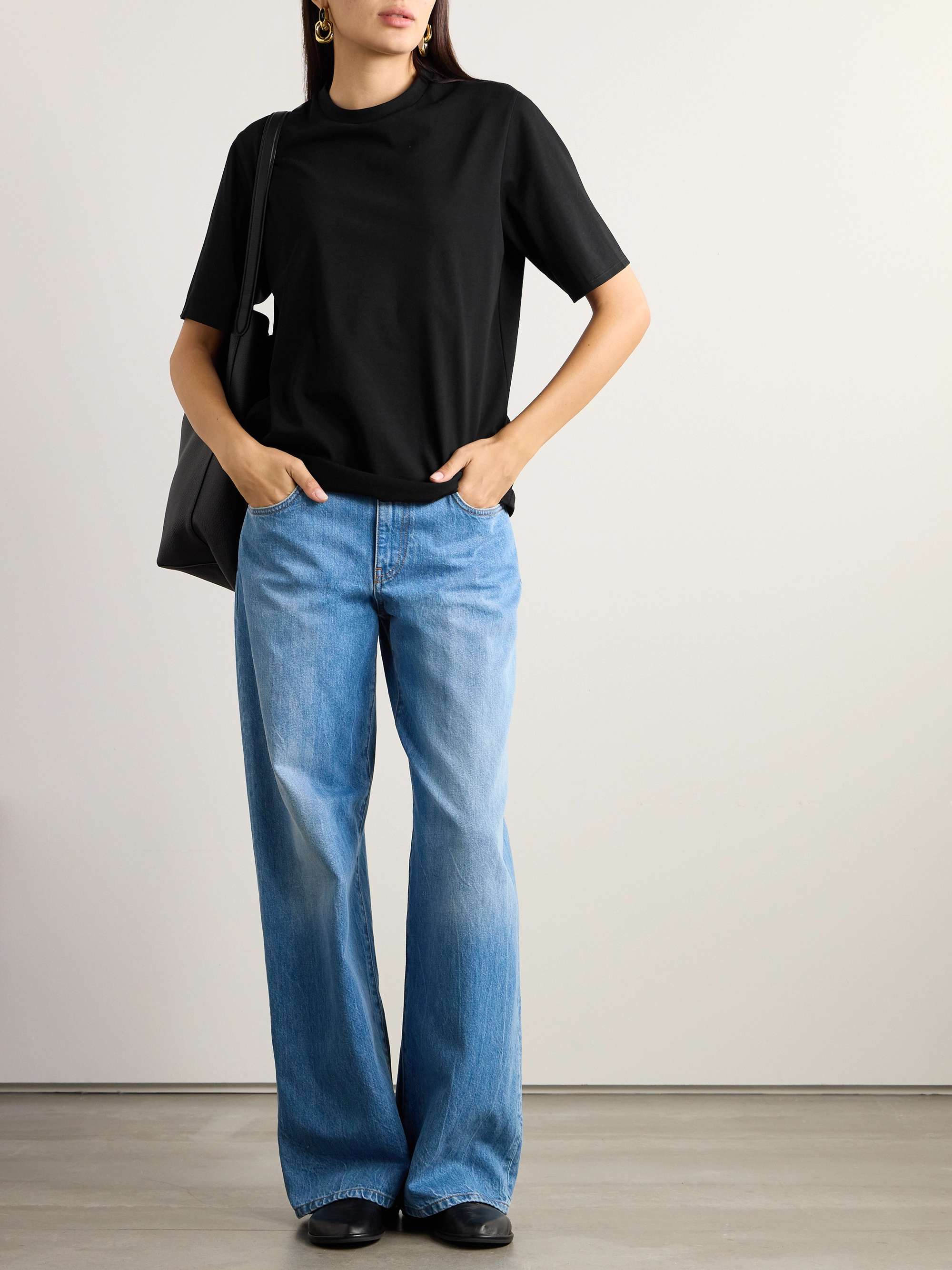 Essentials Chiara cotton-jersey T-shirt view