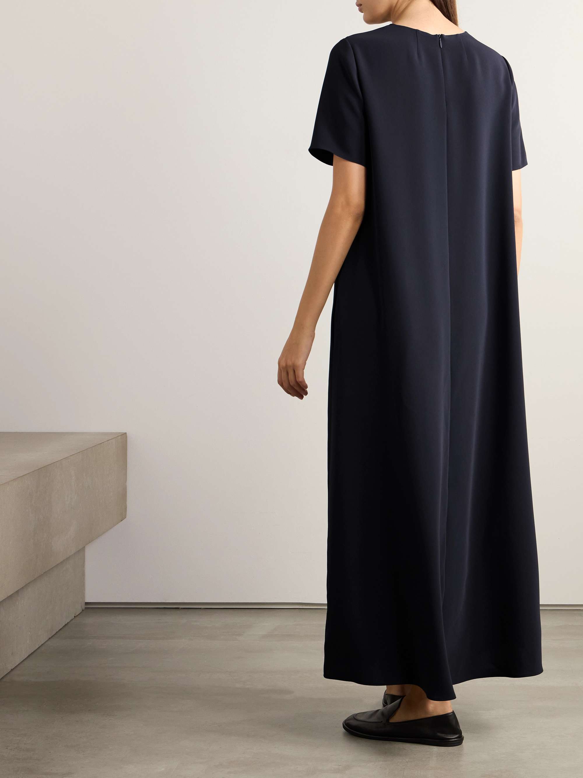 Essentials Robi cady maxi dress view
