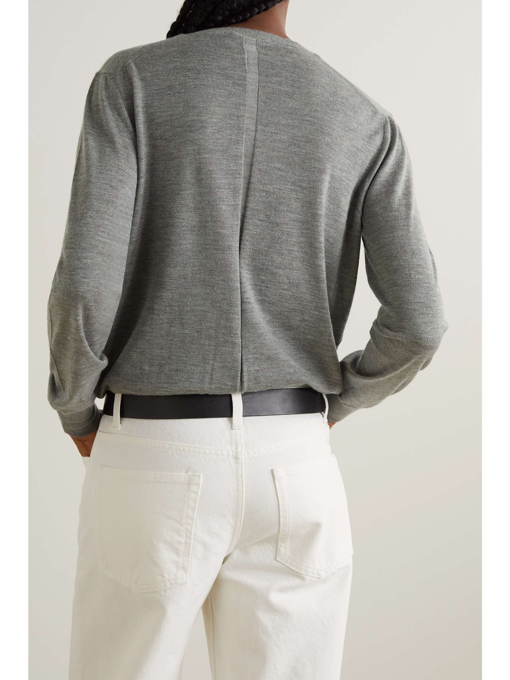 Essentials Battersea cashmere cardigan view