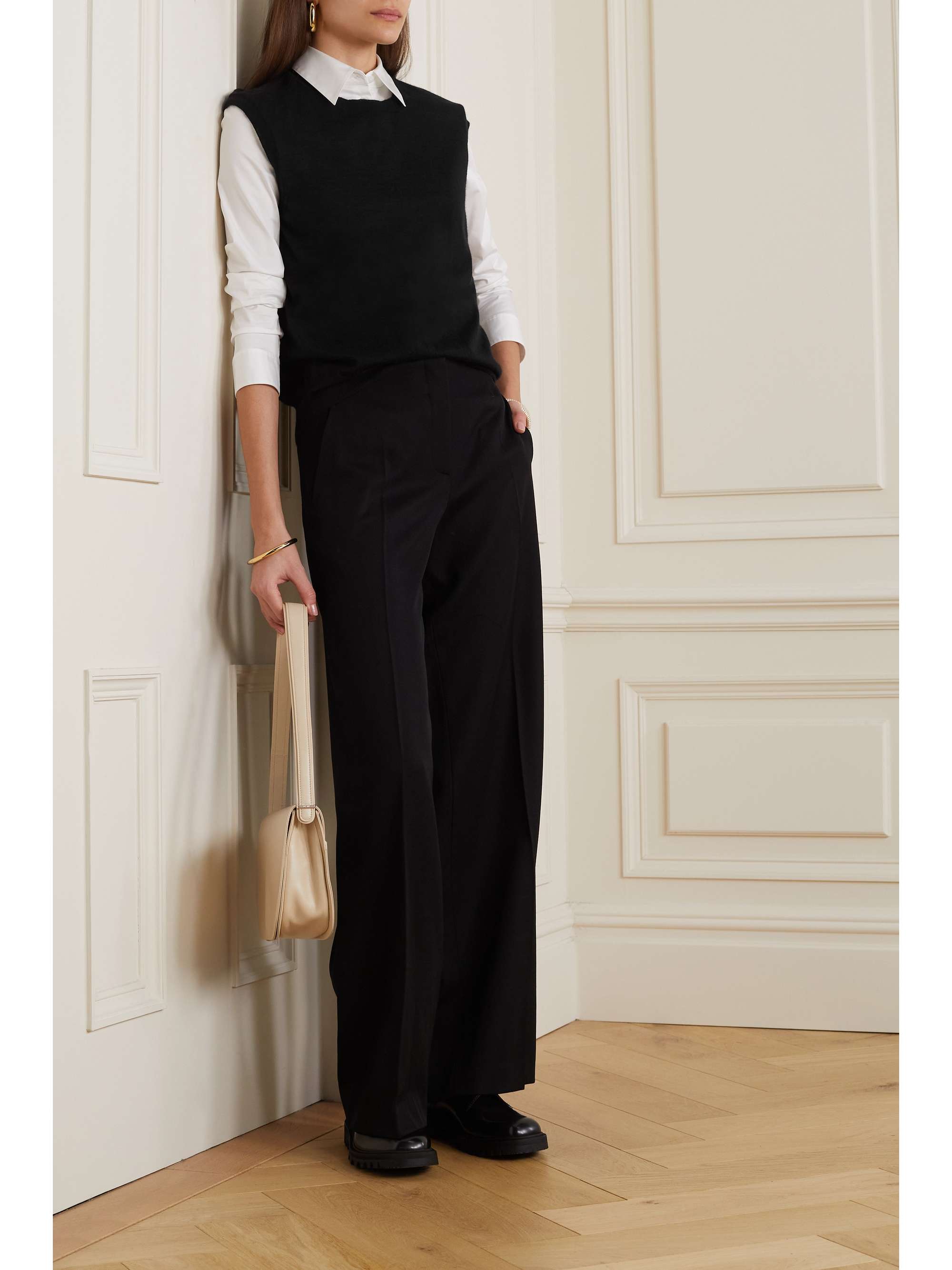 Balham cashmere top view