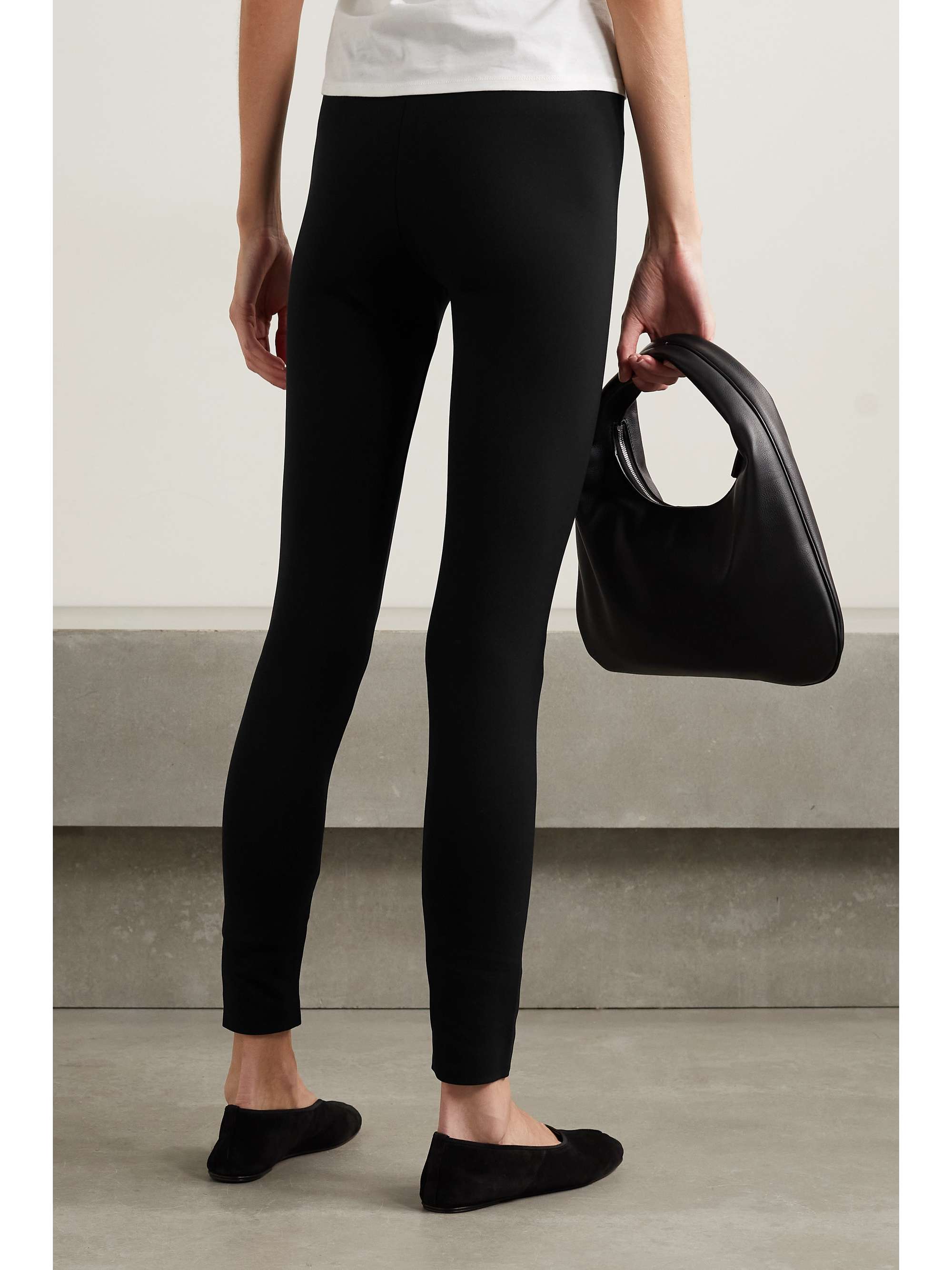 Essentials Woolworth stretch-ponte leggings view